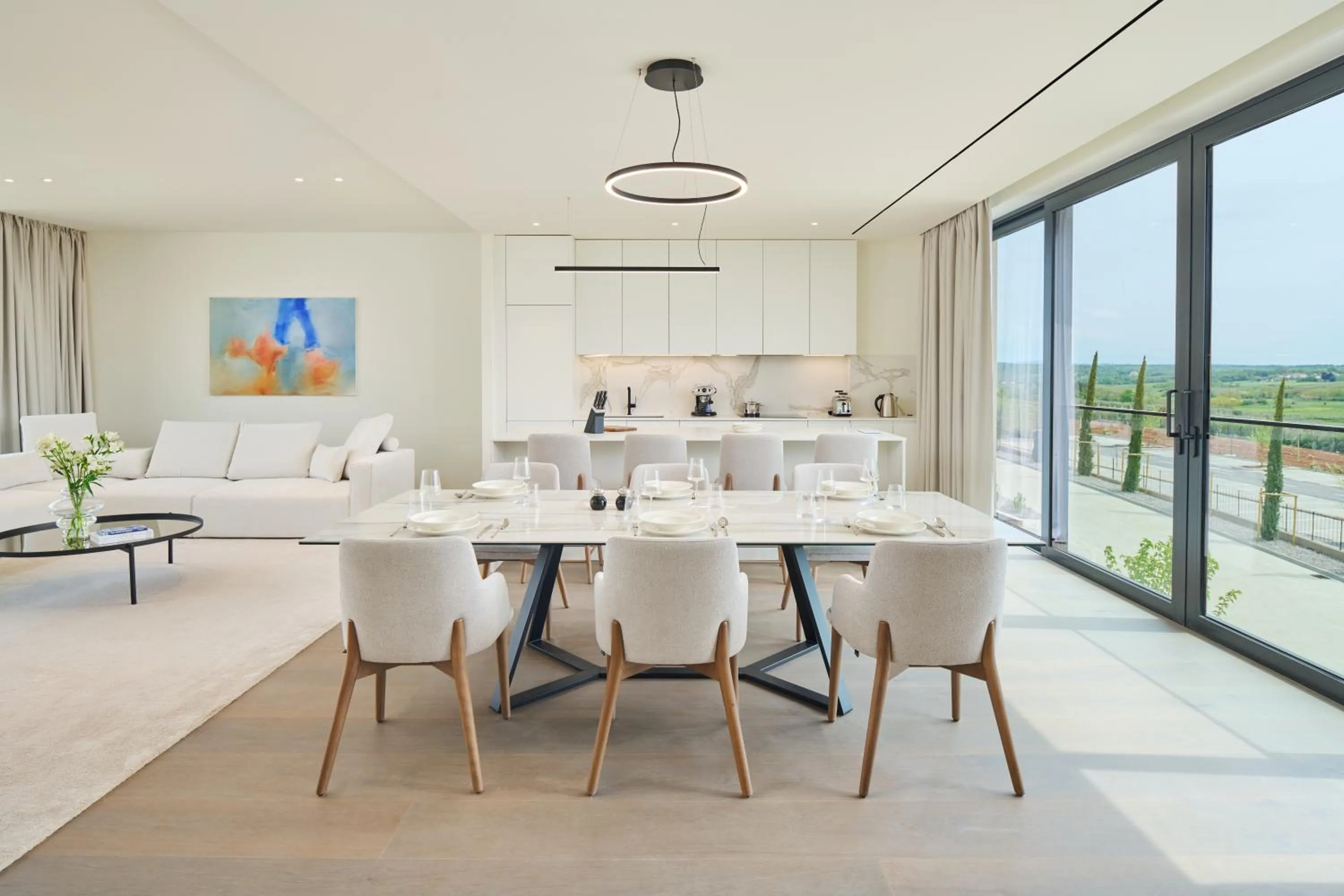 Kitchen or kitchenette in Petram Resort & Residences