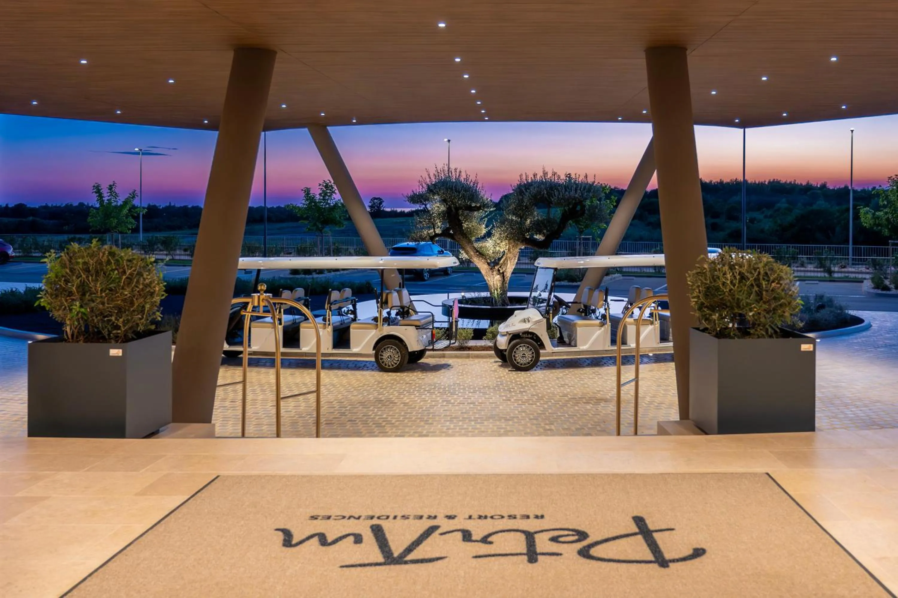 Facade/entrance in Petram Resort & Residences