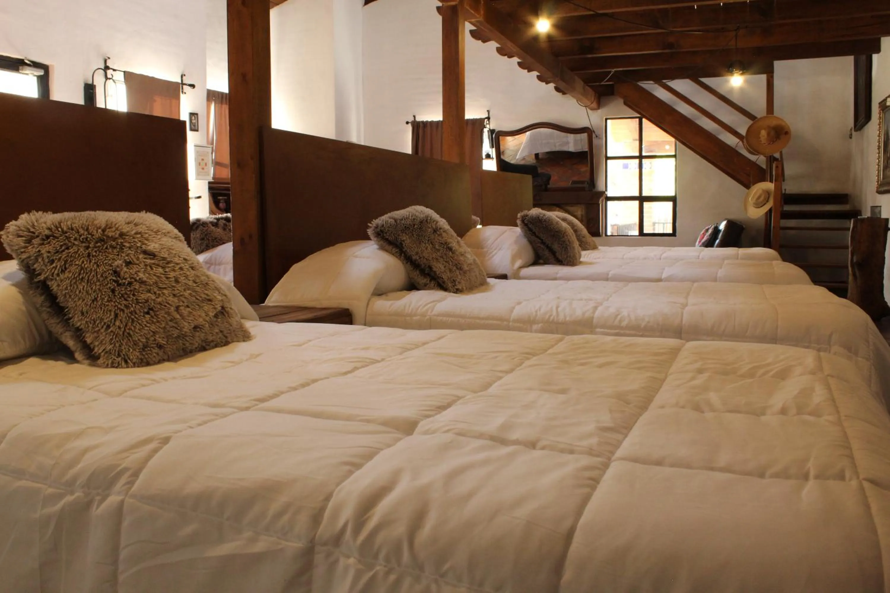 Bed in Echological Hotel, Restaurante & Spa