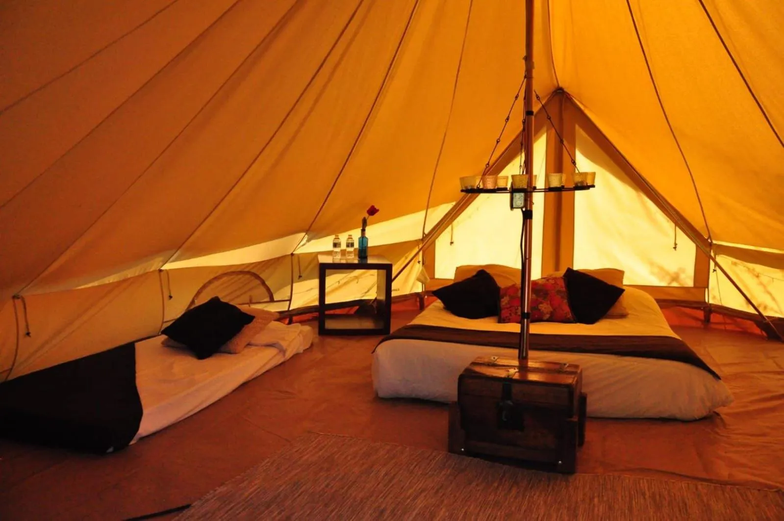 Bed in Echological Hotel, Restaurante & Spa