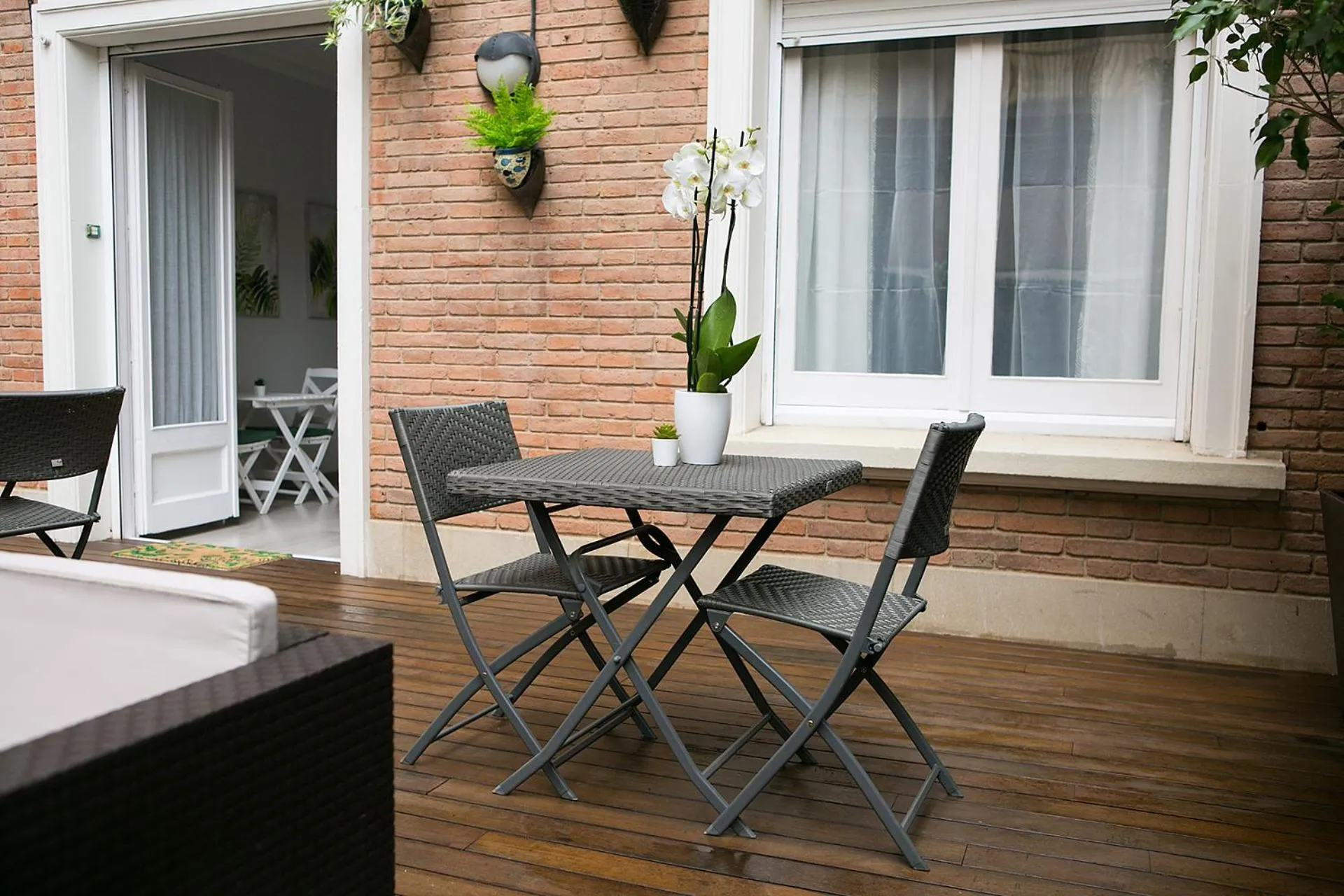 Patio in Blanc Guest House