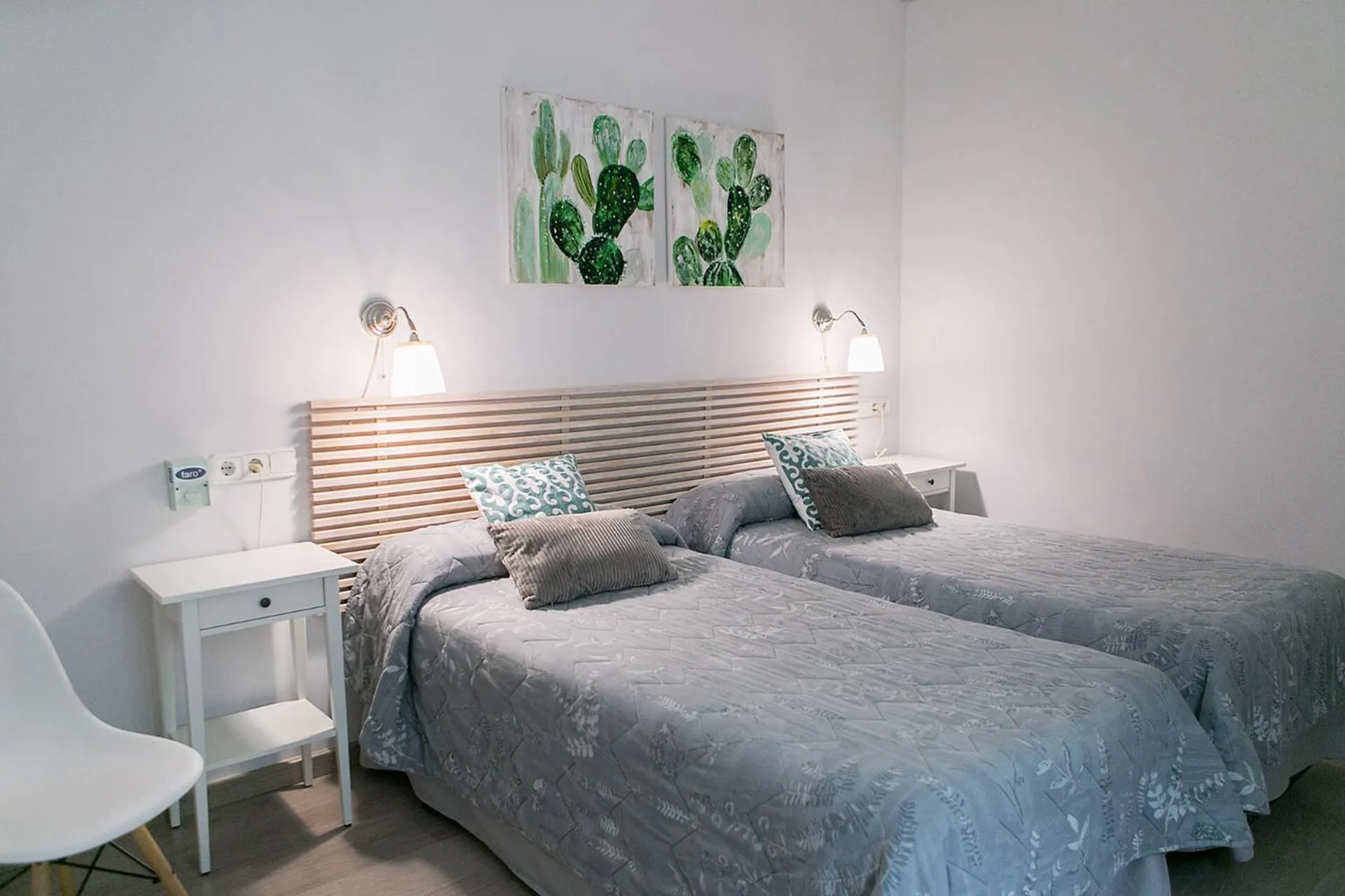 Bed in Blanc Guest House