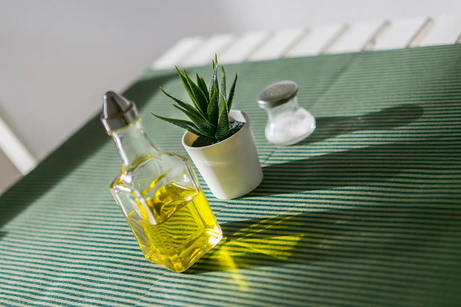 Food close-up in Blanc Guest House