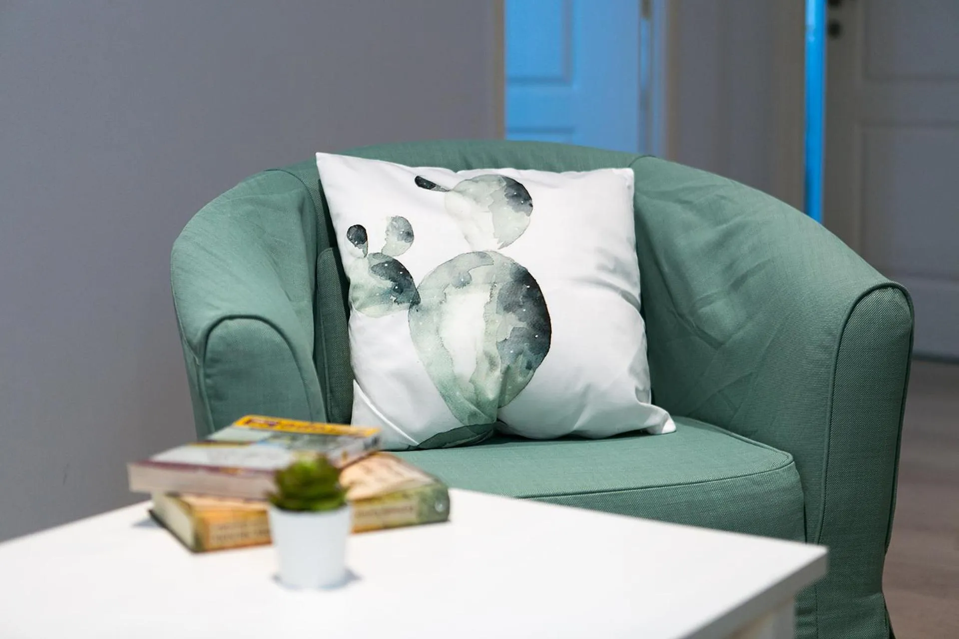 Communal lounge/ TV room in Blanc Guest House