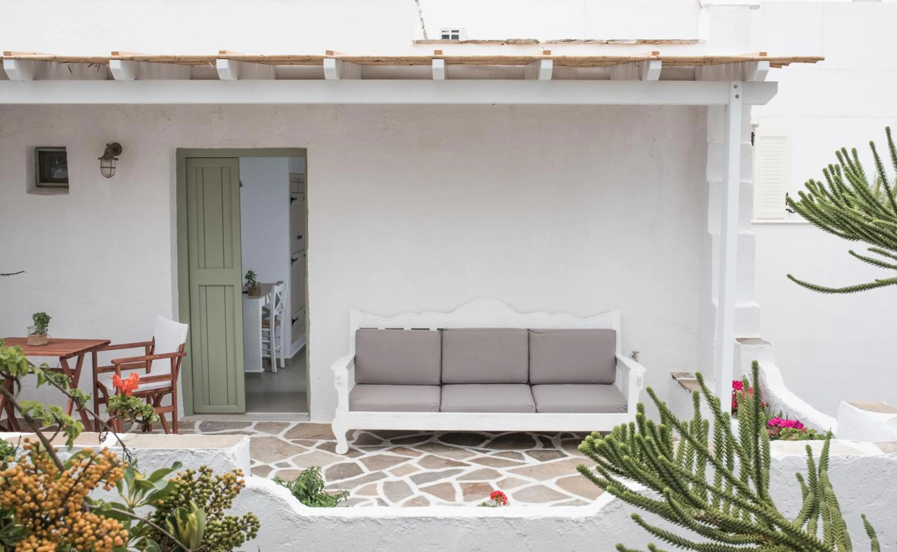 Garden view in Nastasia Village