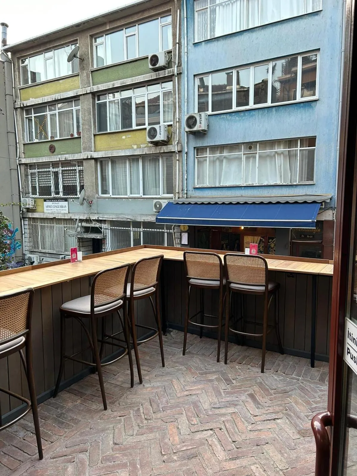 Garden in BKM Mutfak Hostel