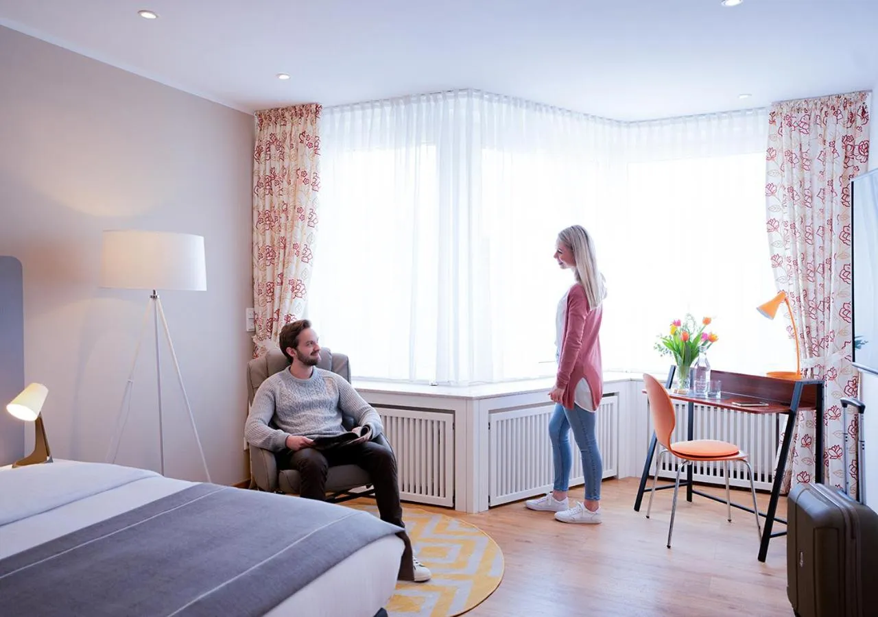 Photo of the whole room, Bed in Hotel Am Brinkerplatz