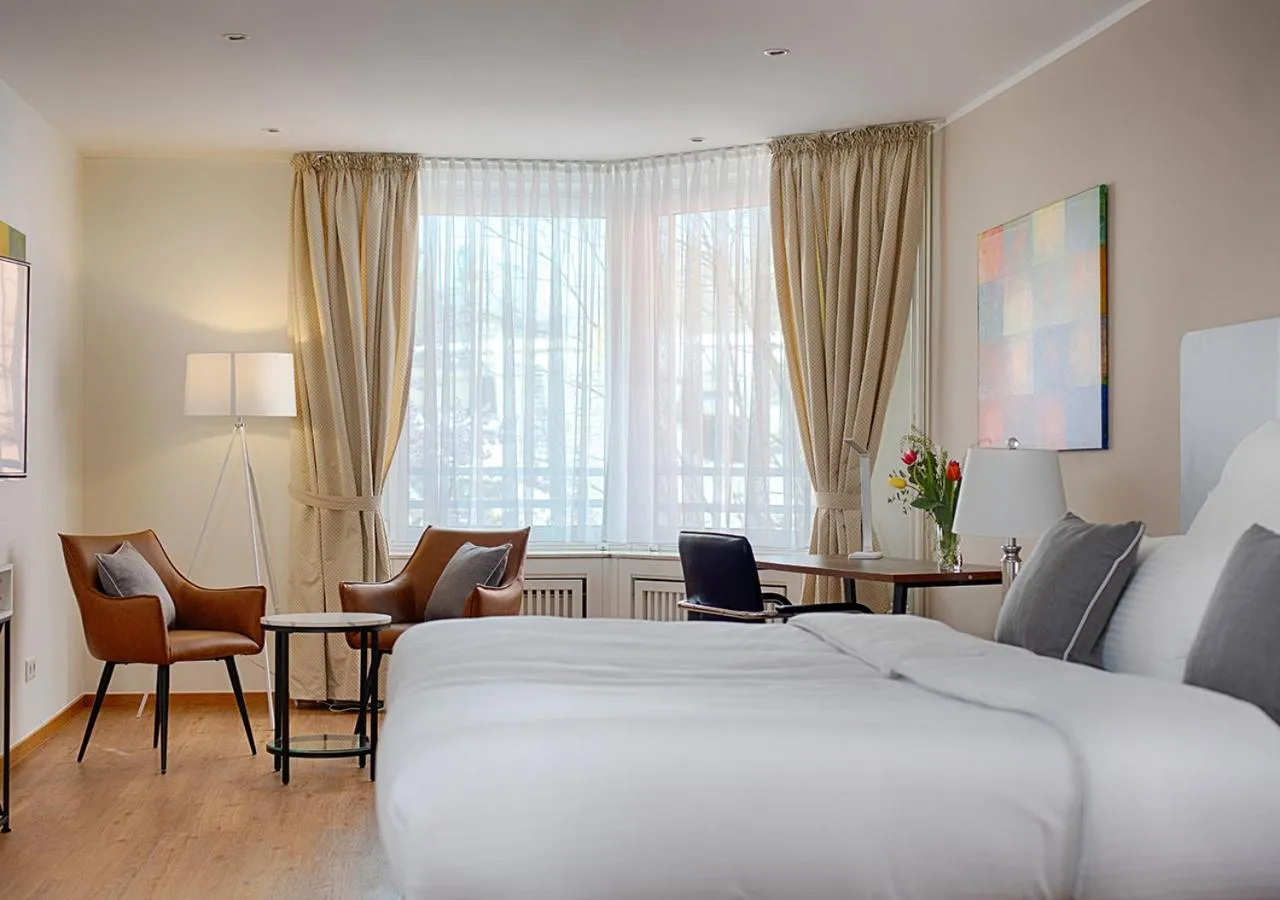 Photo of the whole room, Bed in Hotel Am Brinkerplatz