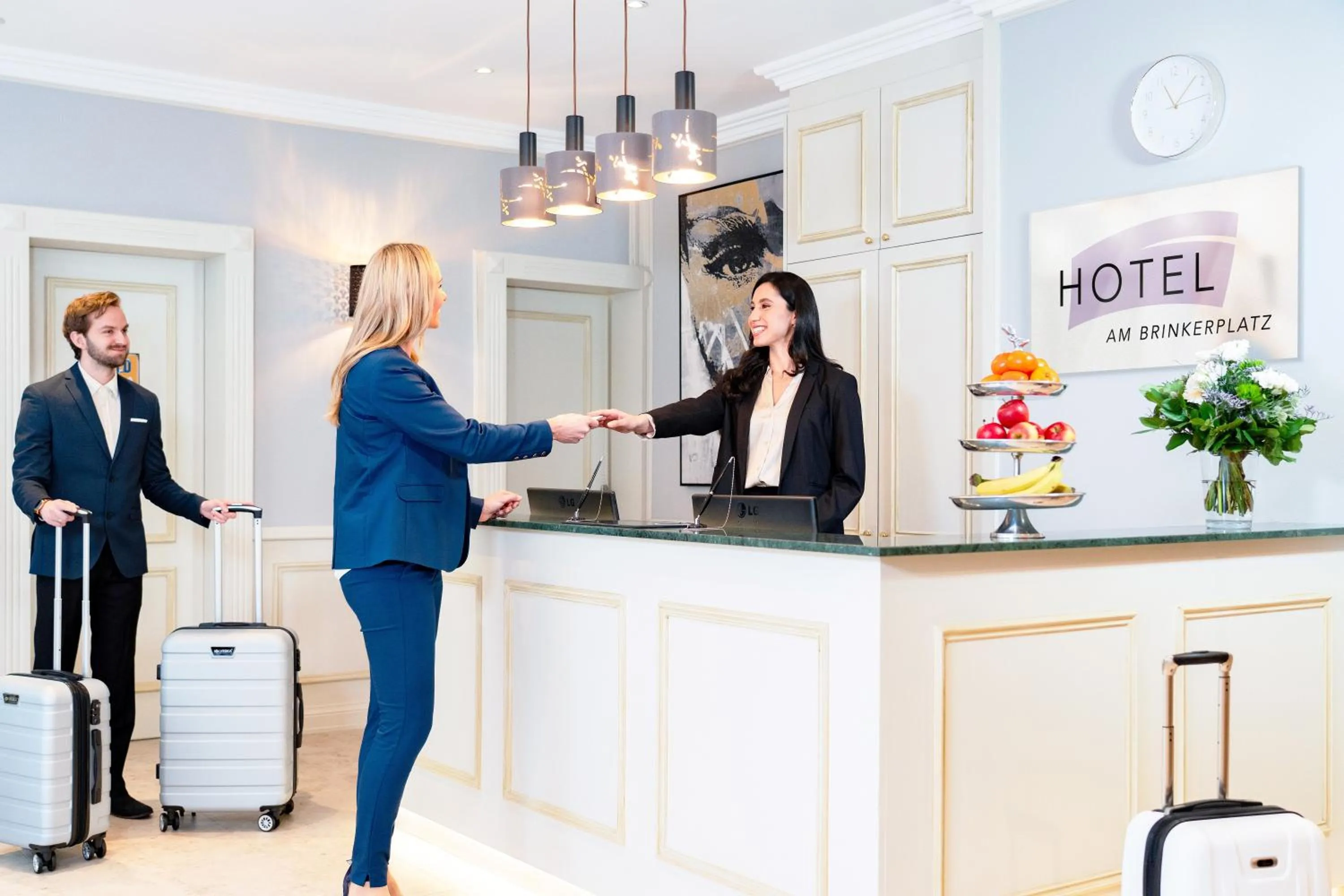 Restaurant/places to eat in Hotel Am Brinkerplatz