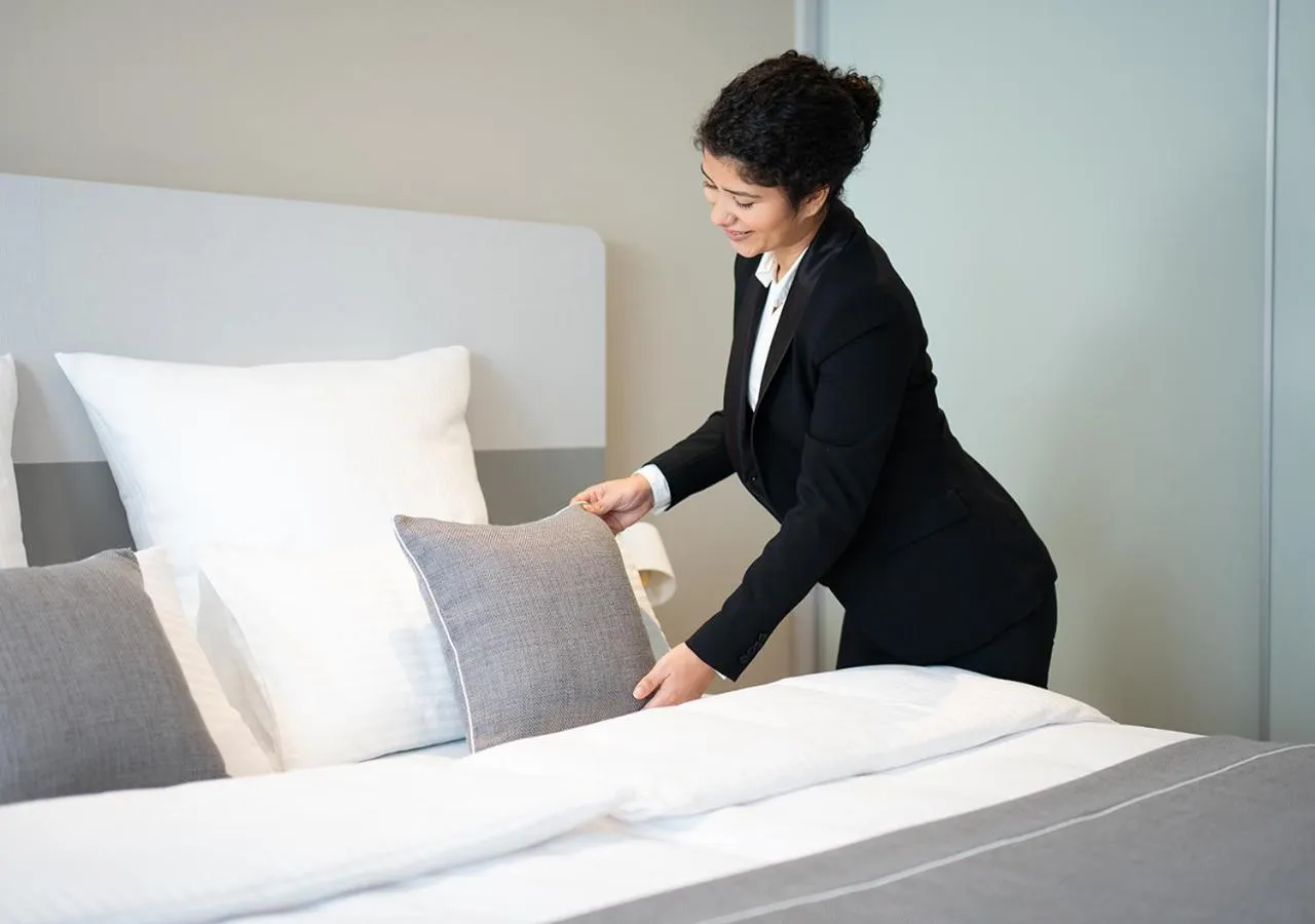 Bed in Hotel Am Brinkerplatz