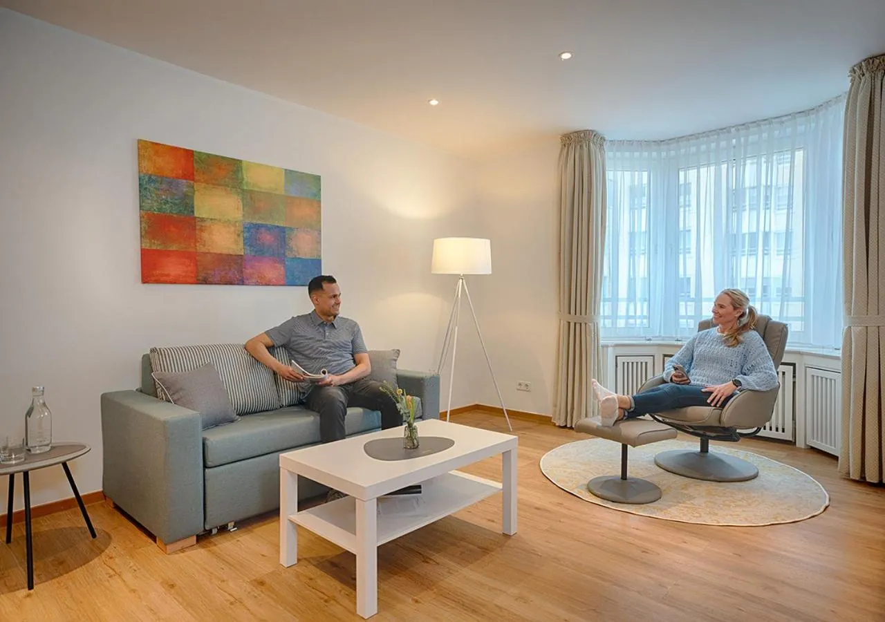 Seating area in Hotel Am Brinkerplatz