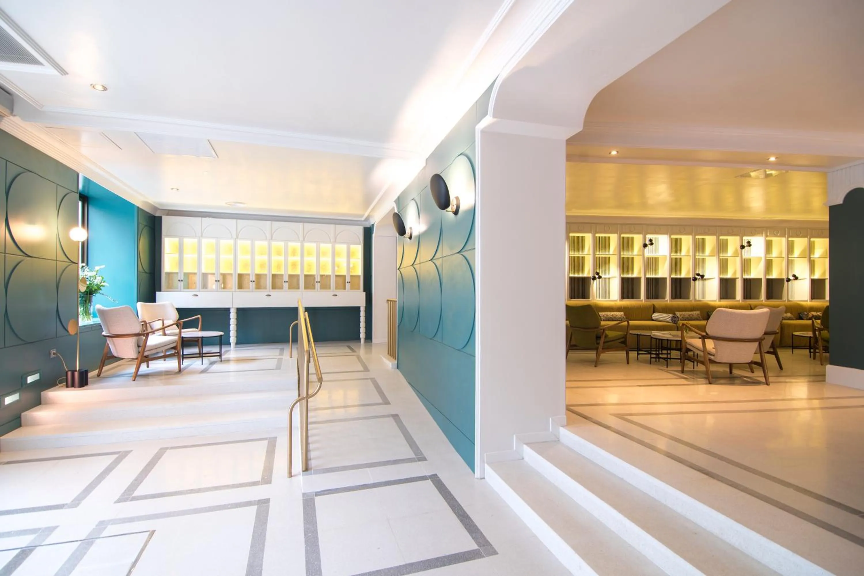 Lobby or reception in Petit Palace Puerta de Triana