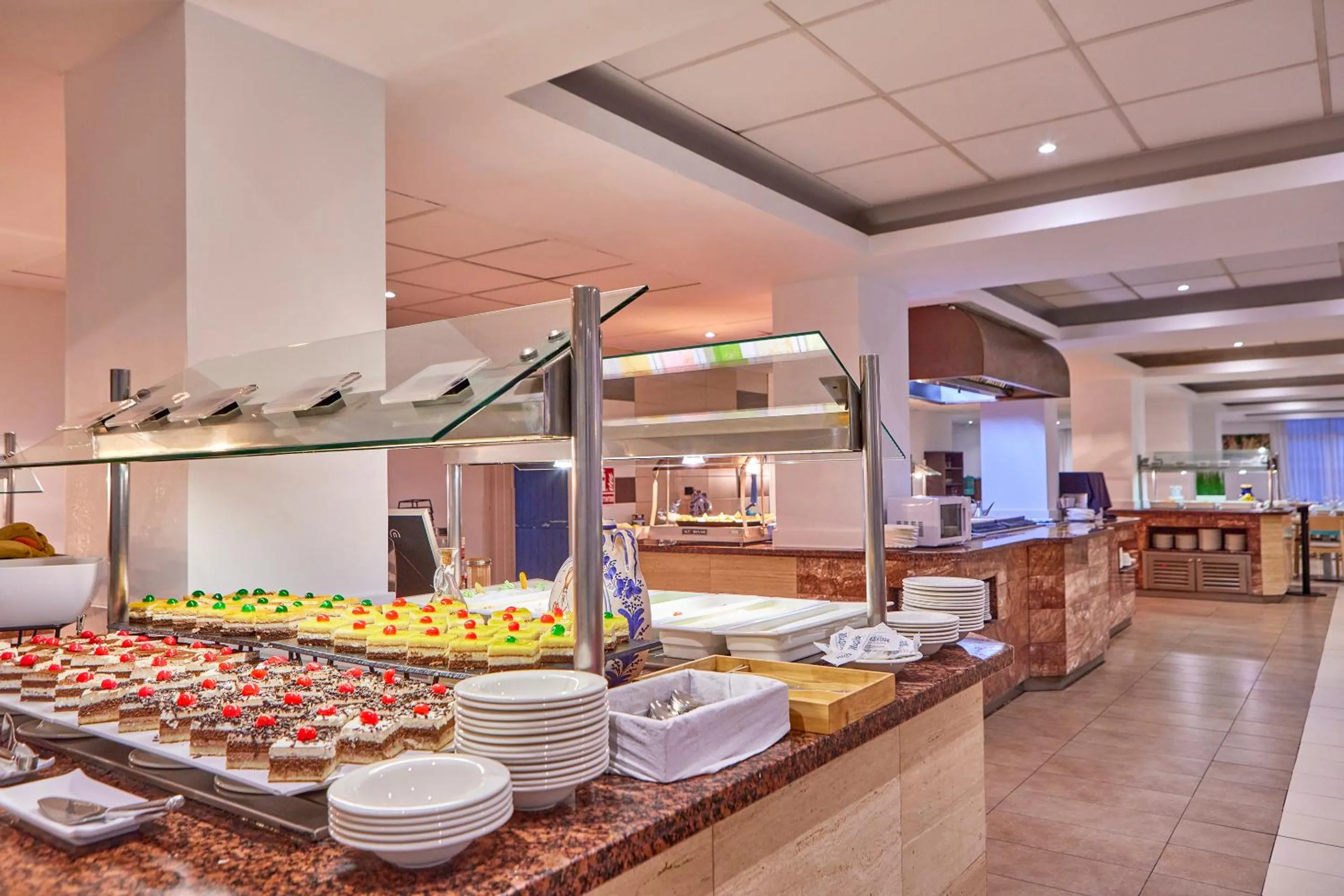 Buffet breakfast in Hotel Ilusion Calma & Spa
