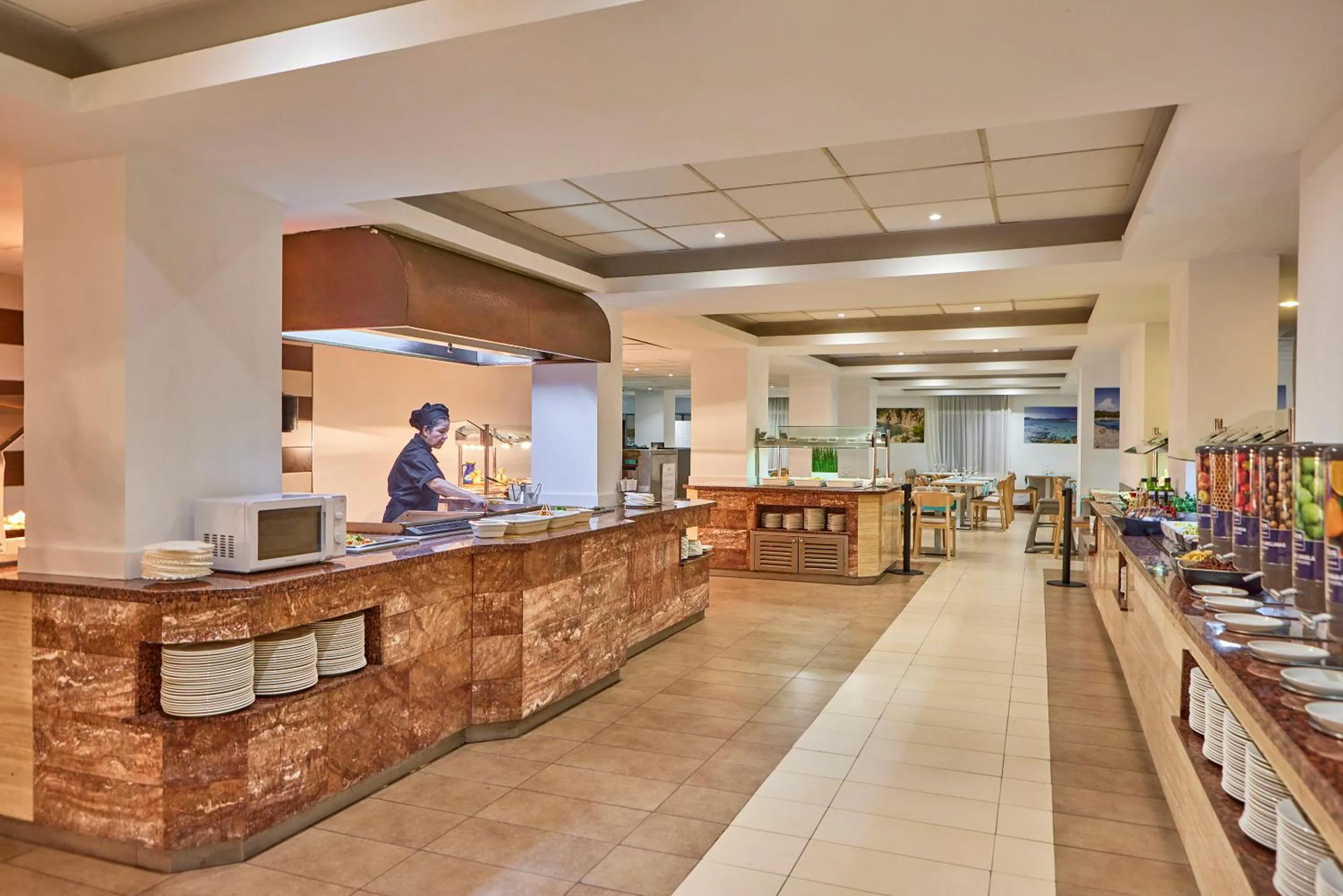 Buffet breakfast in Hotel Ilusion Calma & Spa