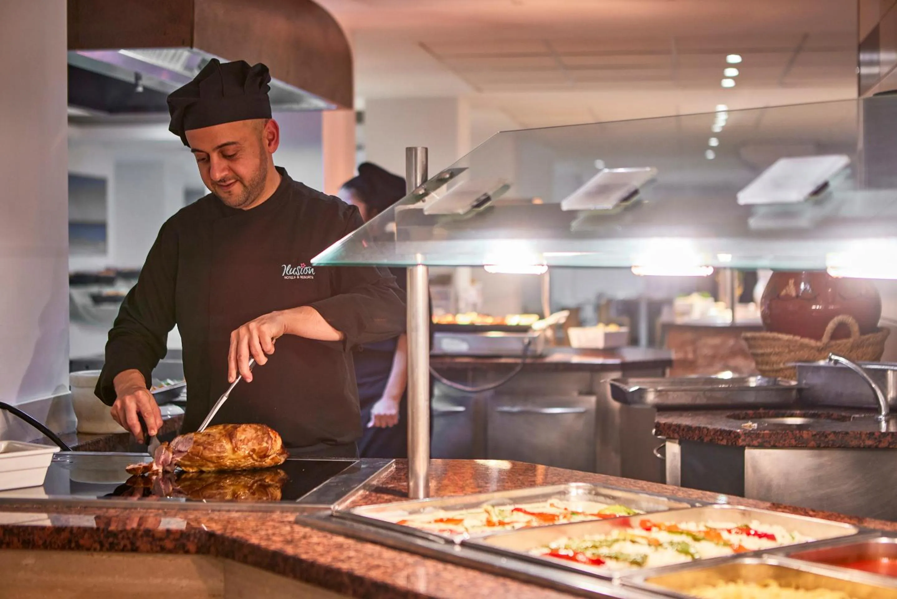 Buffet breakfast in Hotel Ilusion Calma & Spa