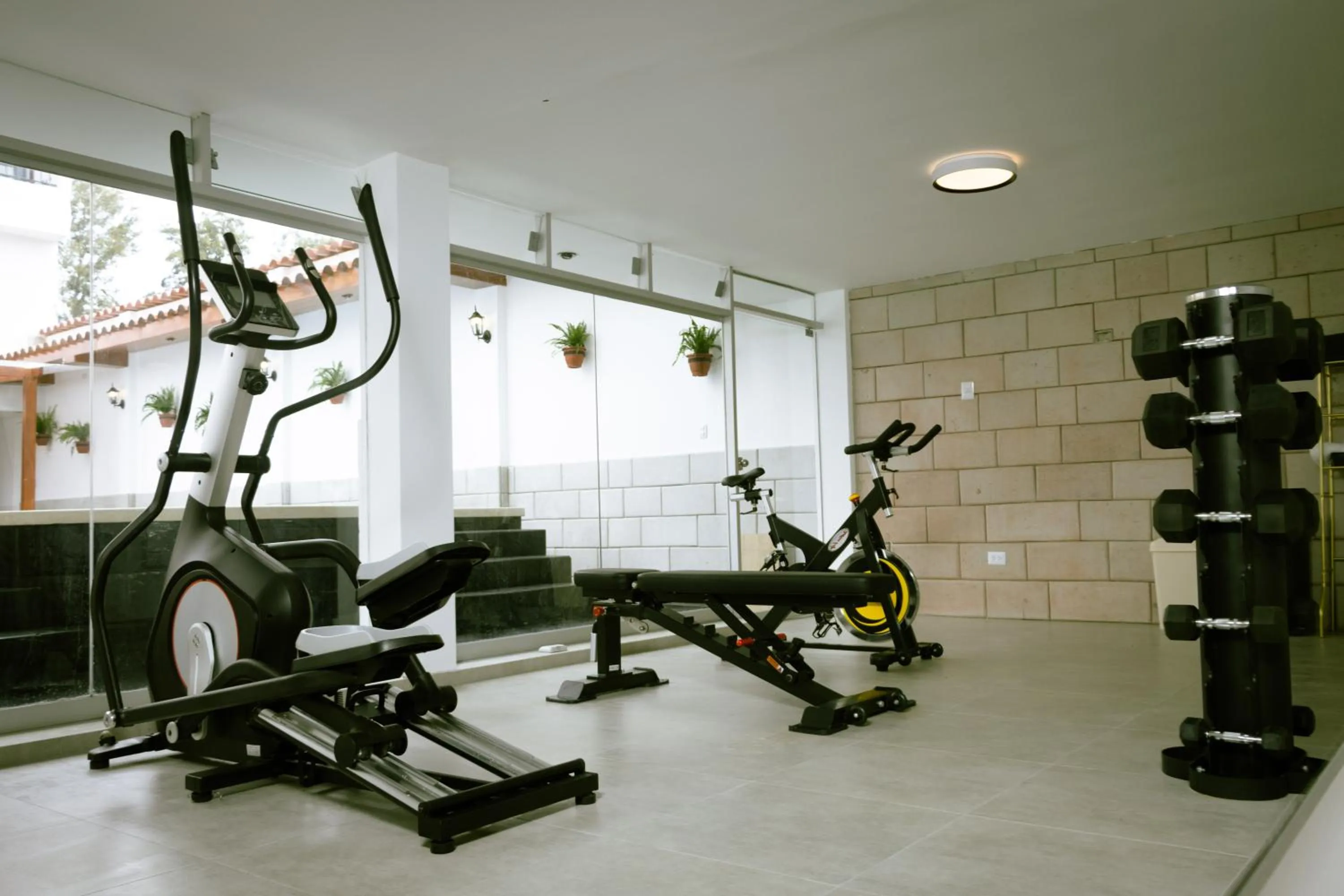 Fitness centre/facilities in Baños del Inca Premium Hotel