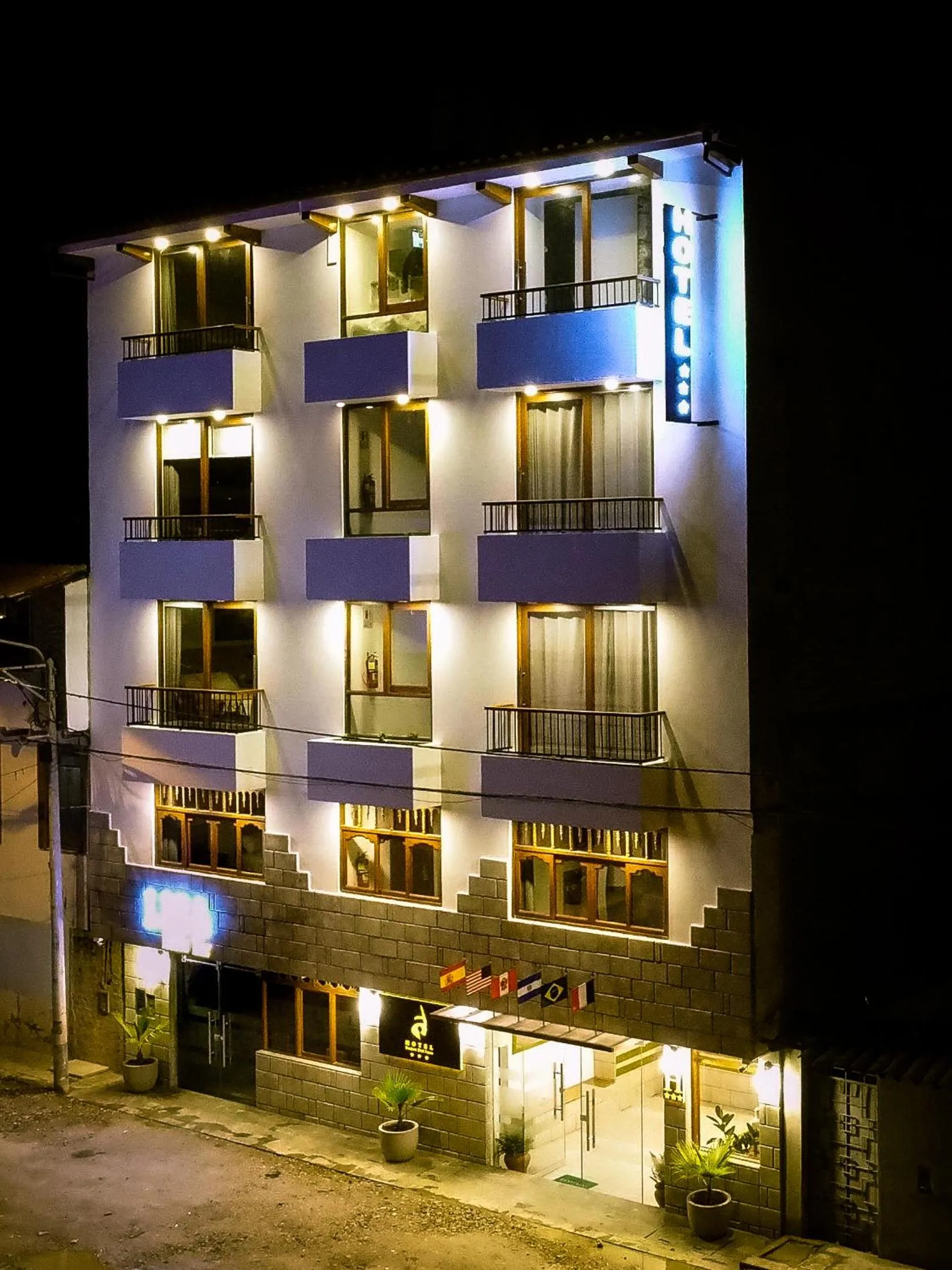 Facade/entrance in Baños del Inca Premium Hotel