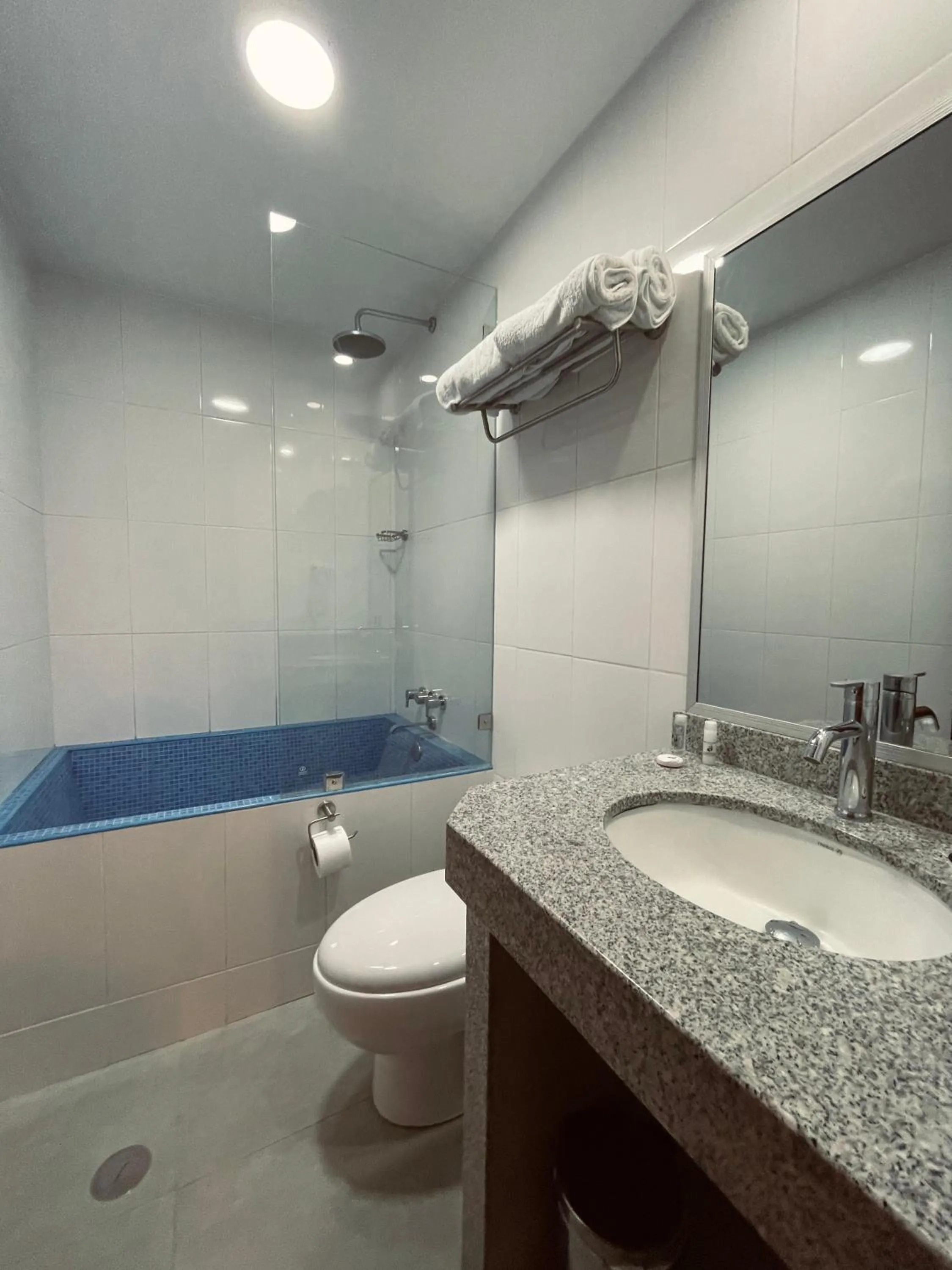 Shower in Baños del Inca Premium Hotel