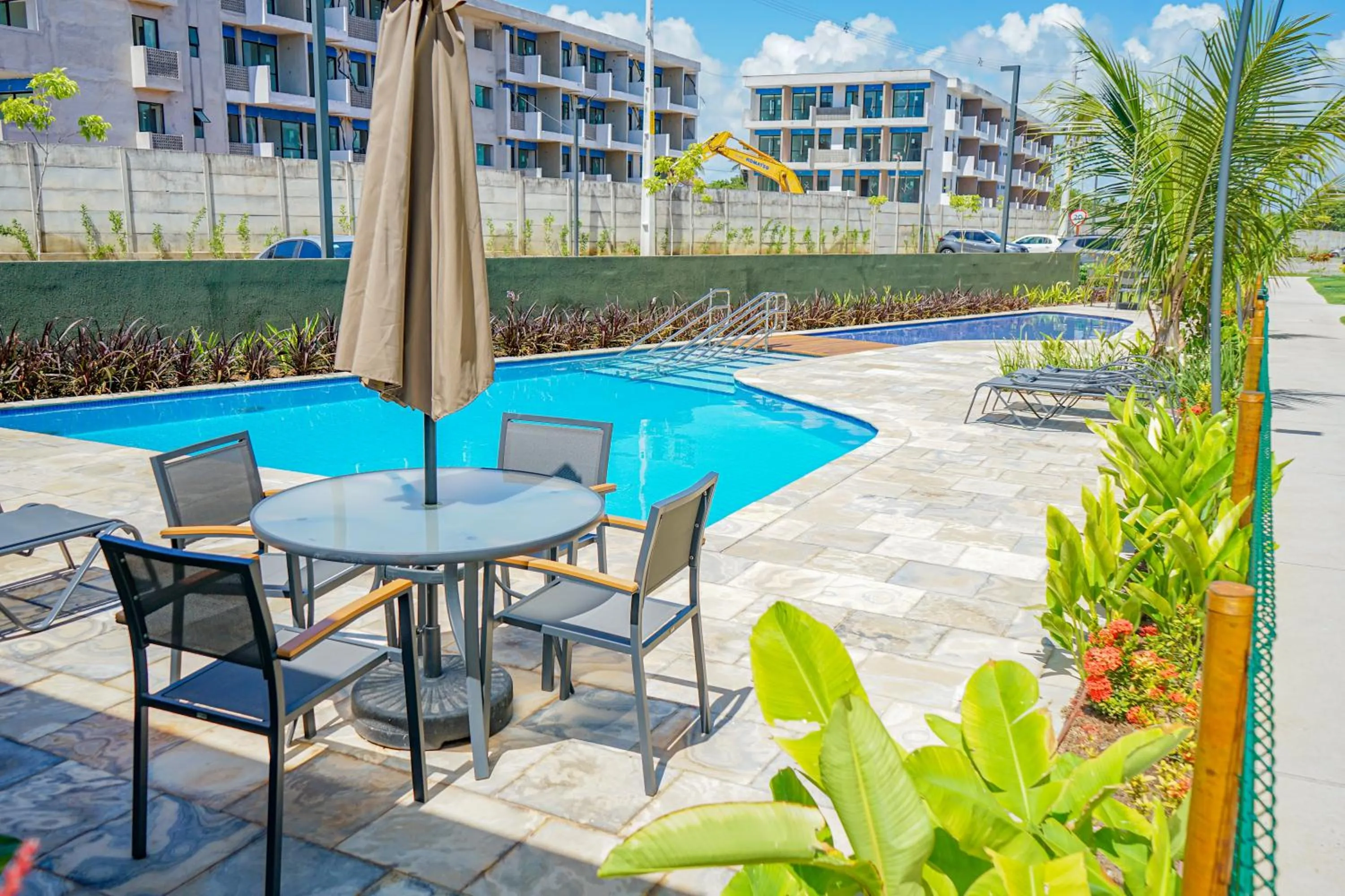 Swimming pool in Mana Beach Experience By Mai