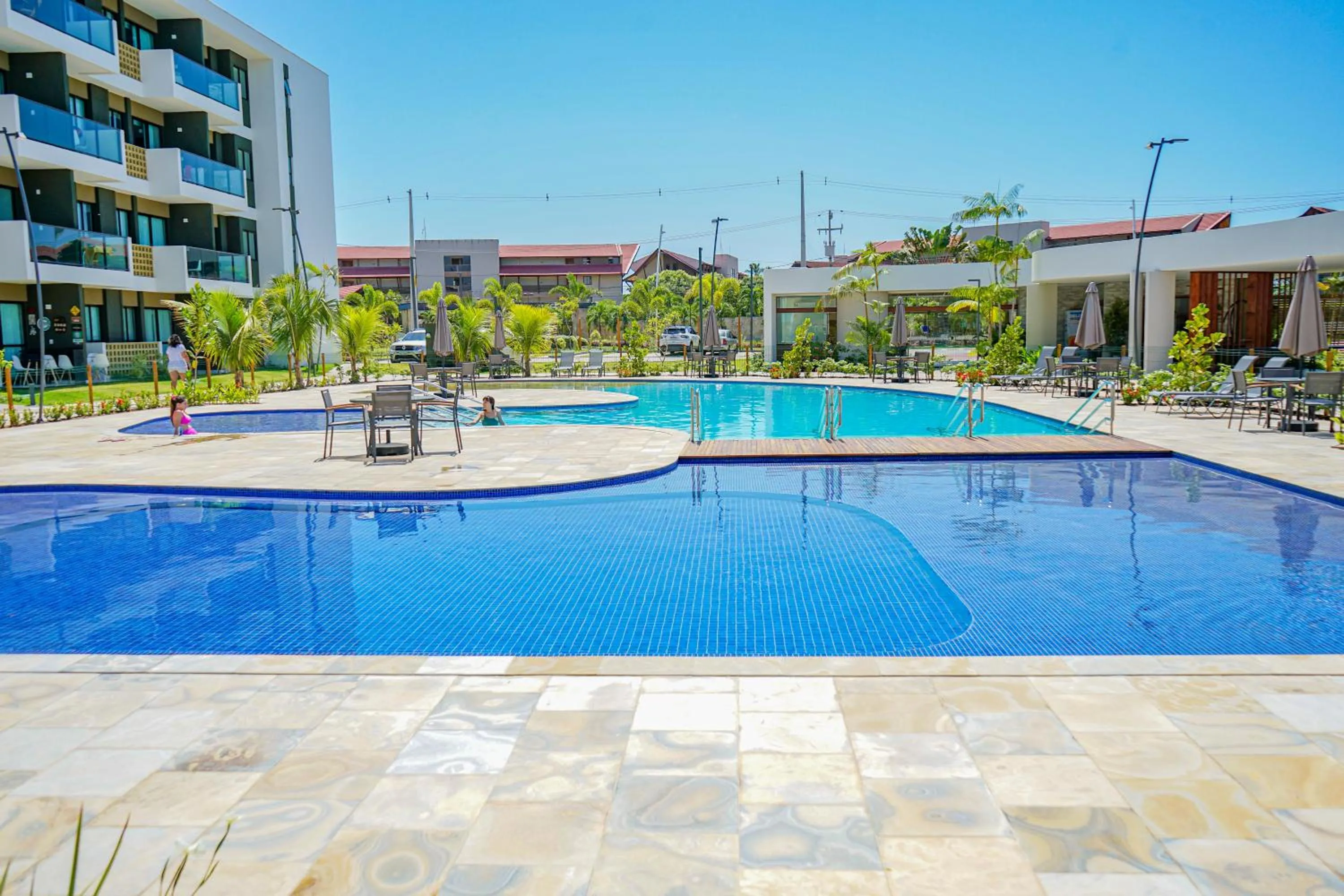 Swimming pool in Mana Beach Experience By Mai