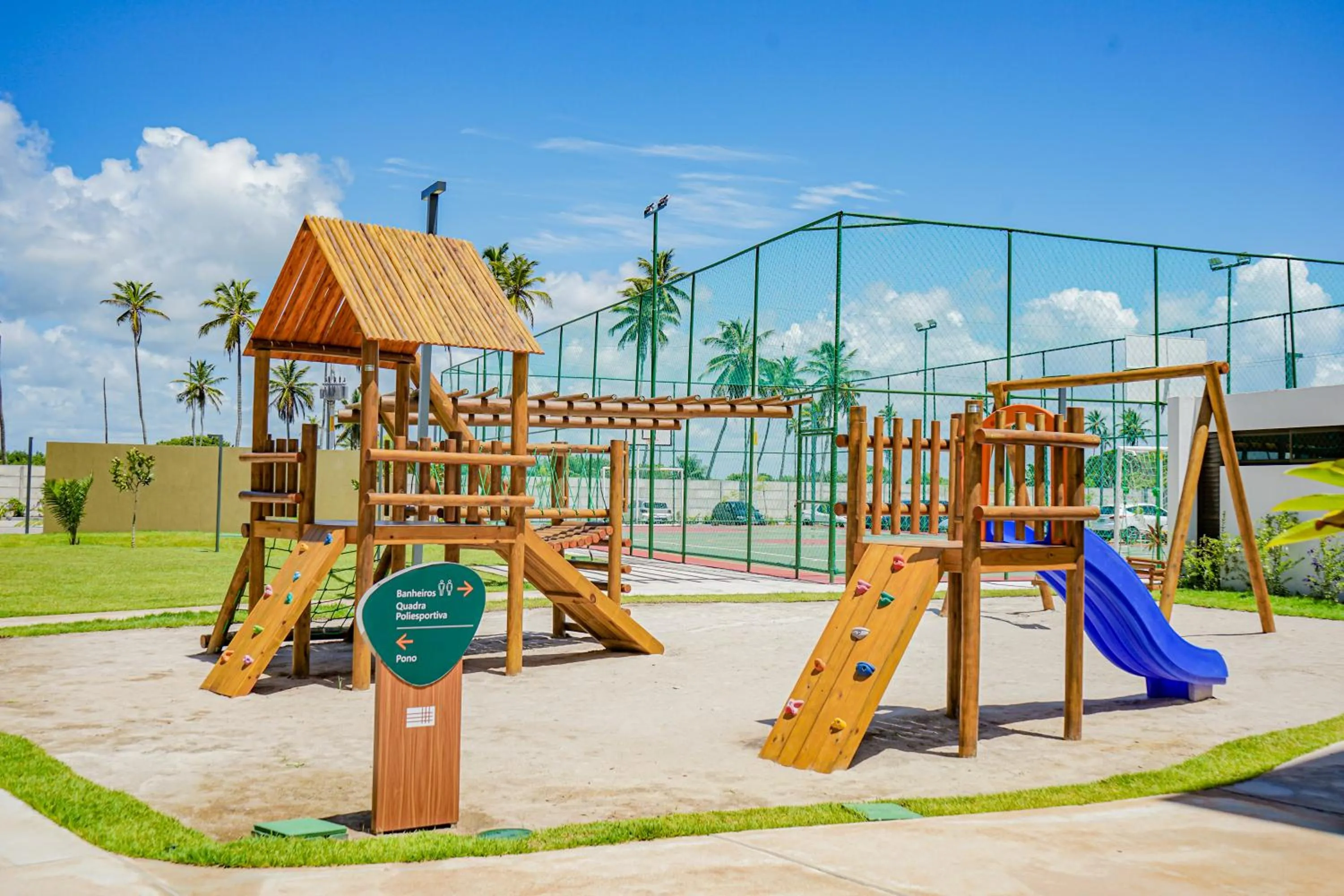 Children play ground in Mana Beach Experience By Mai