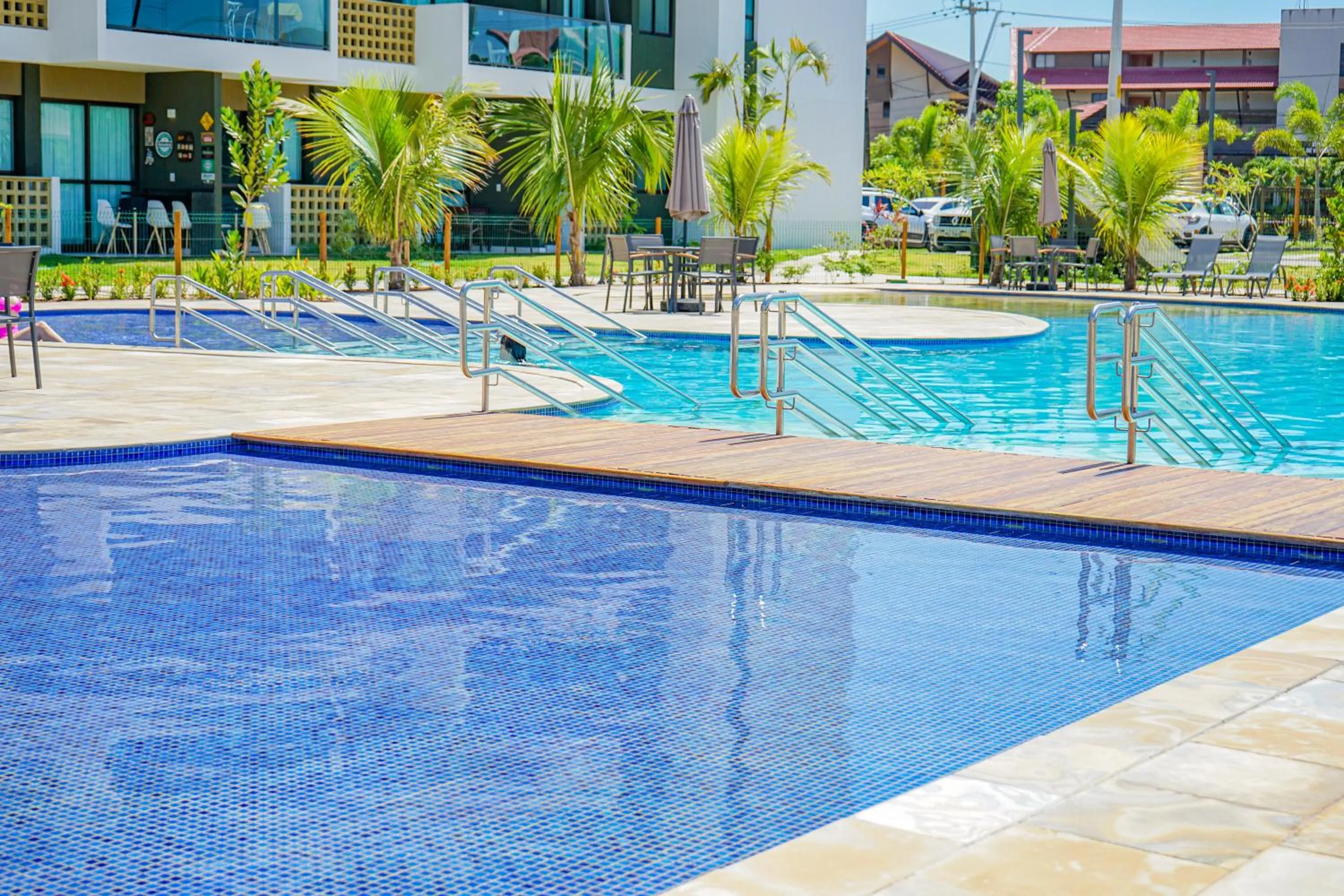 Swimming pool in Mana Beach Experience By Mai