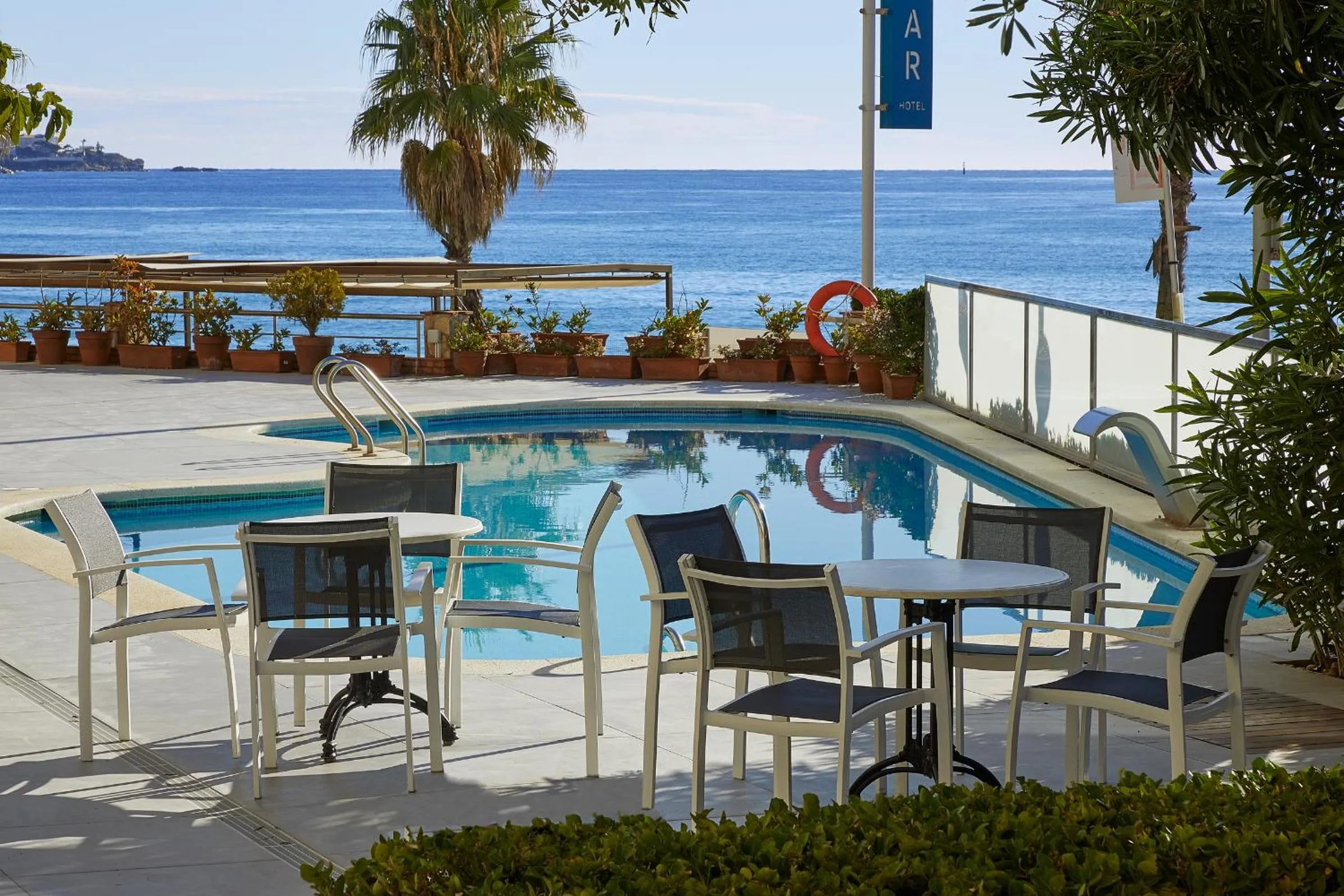 Balcony/Terrace in Hotel Reimar