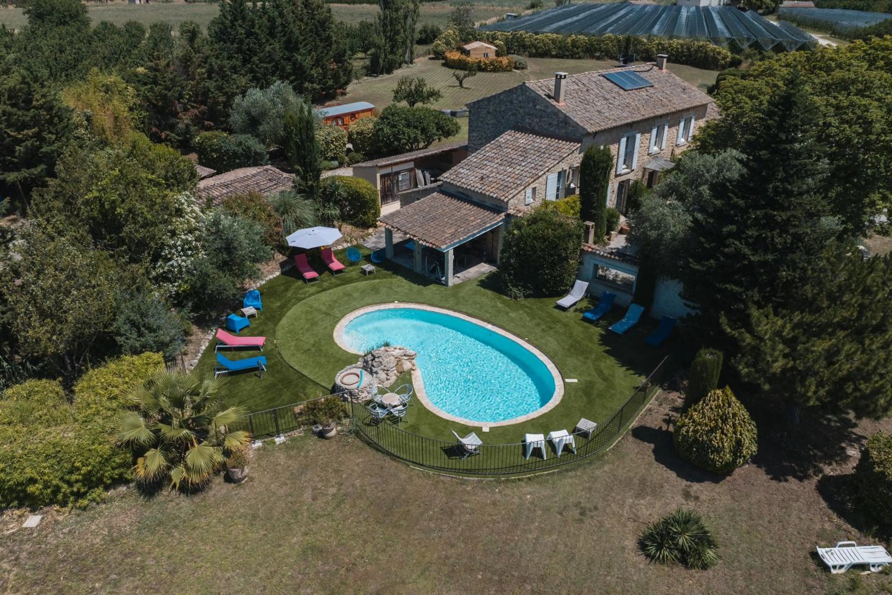 Chambre d'hôtes - B&B - Fleur de coton chez Manon en Luberon