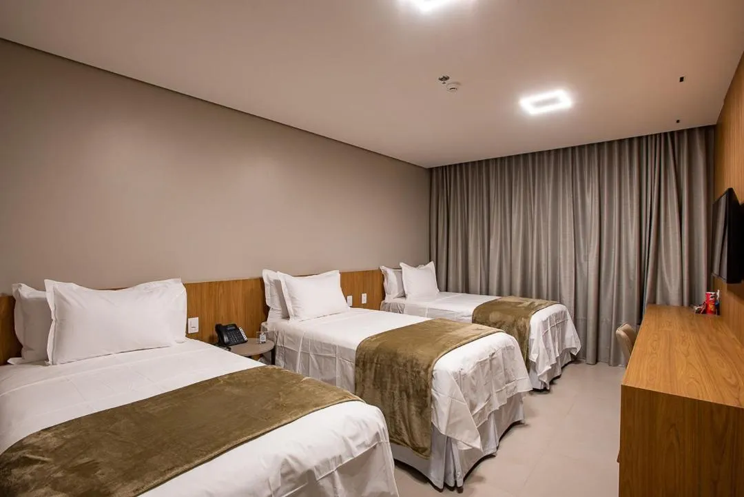 Bed in Amazon Aeroporto Hotel