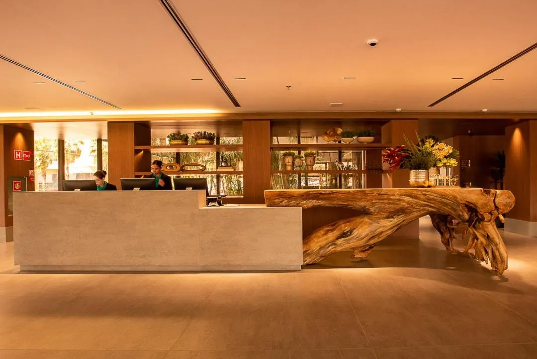 Lobby or reception in Amazon Aeroporto Hotel