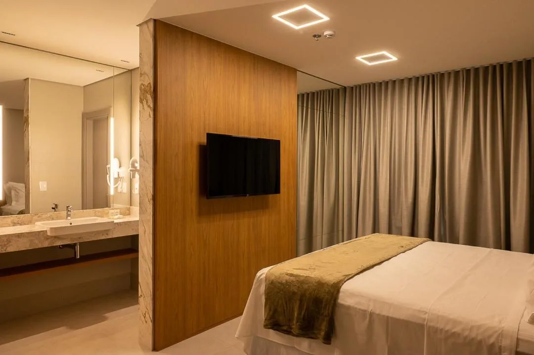 Bed in Amazon Aeroporto Hotel