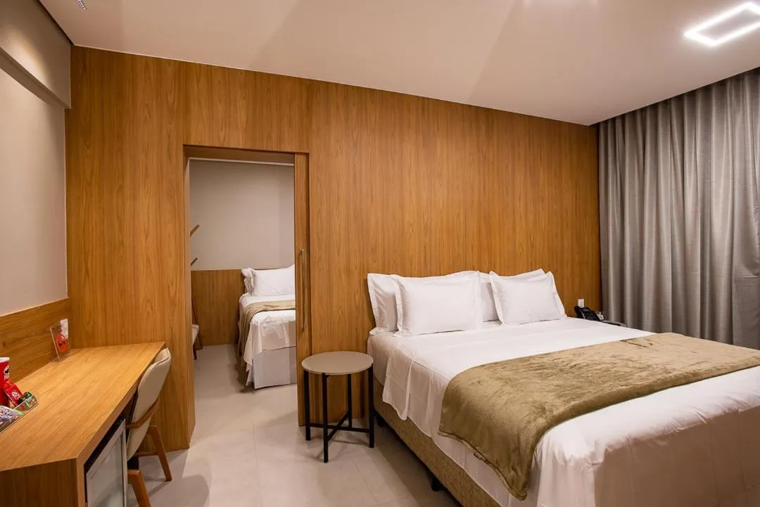 Bed in Amazon Aeroporto Hotel