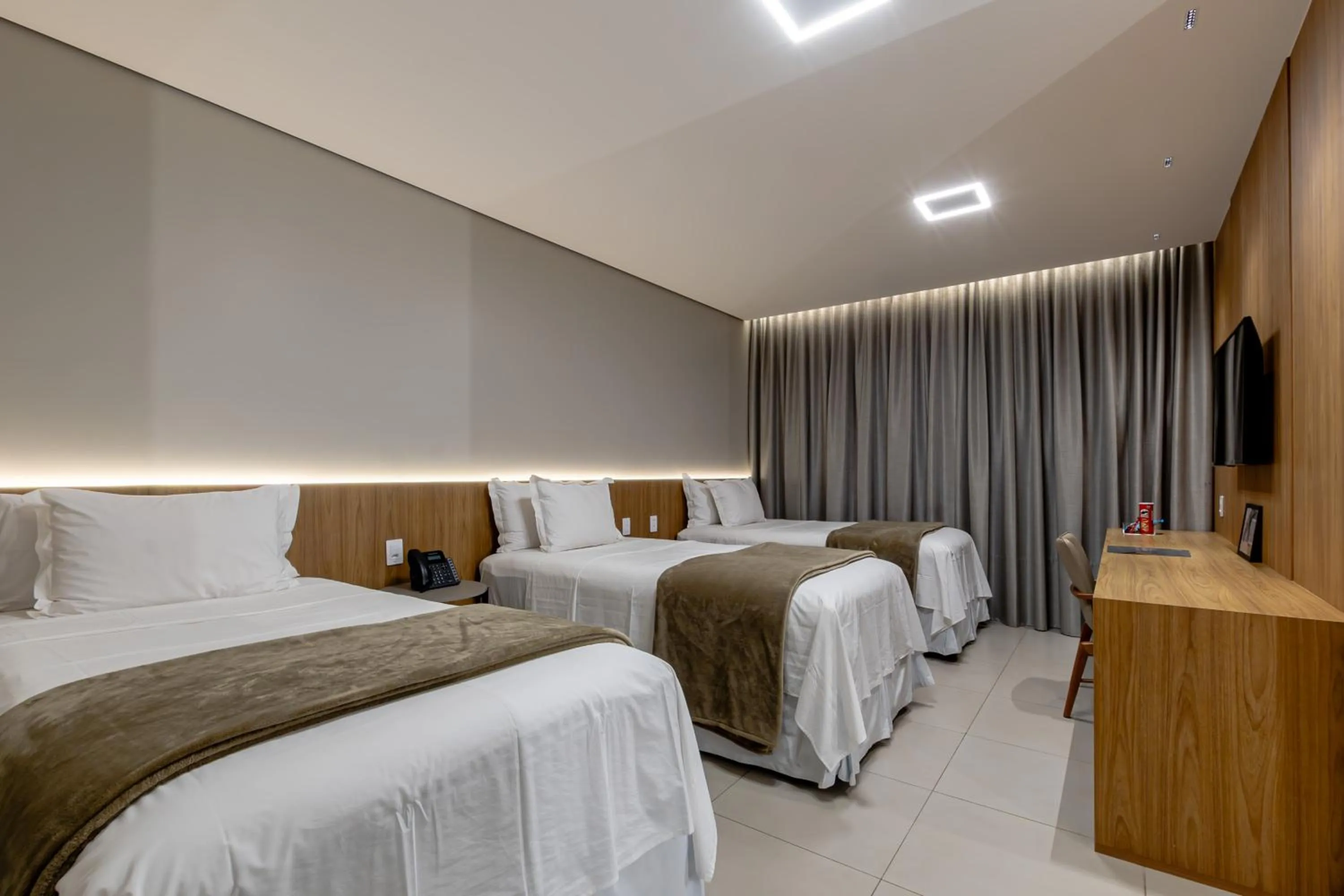 Bed in Amazon Aeroporto Hotel