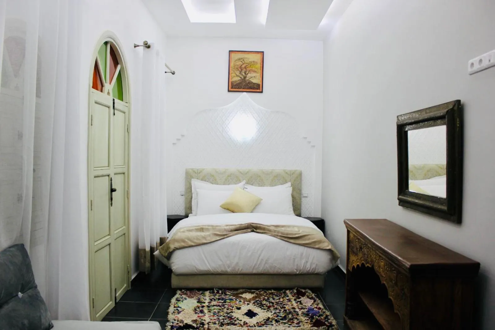 Bed in DAR Riad Jomana