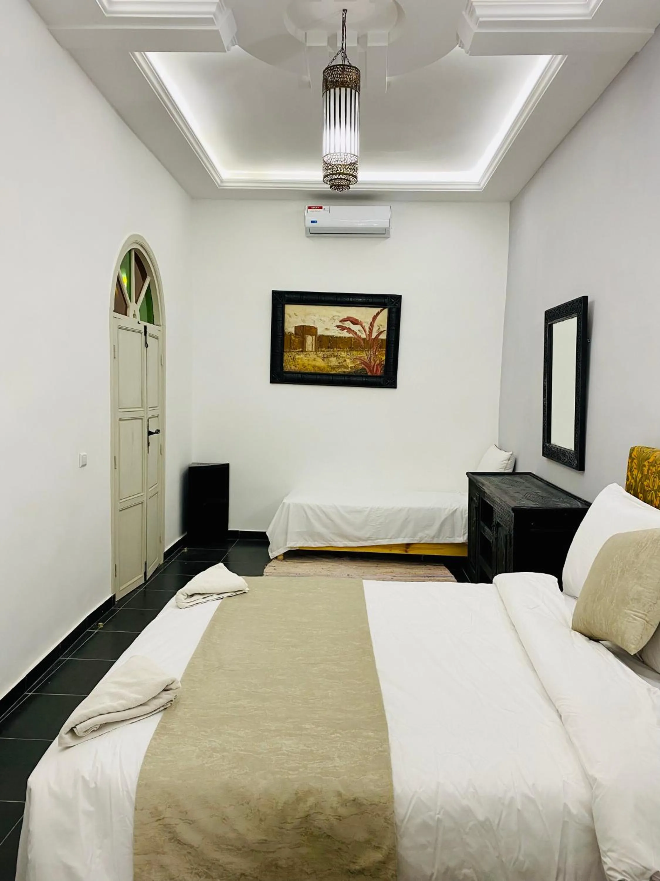 Bed in DAR Riad Jomana