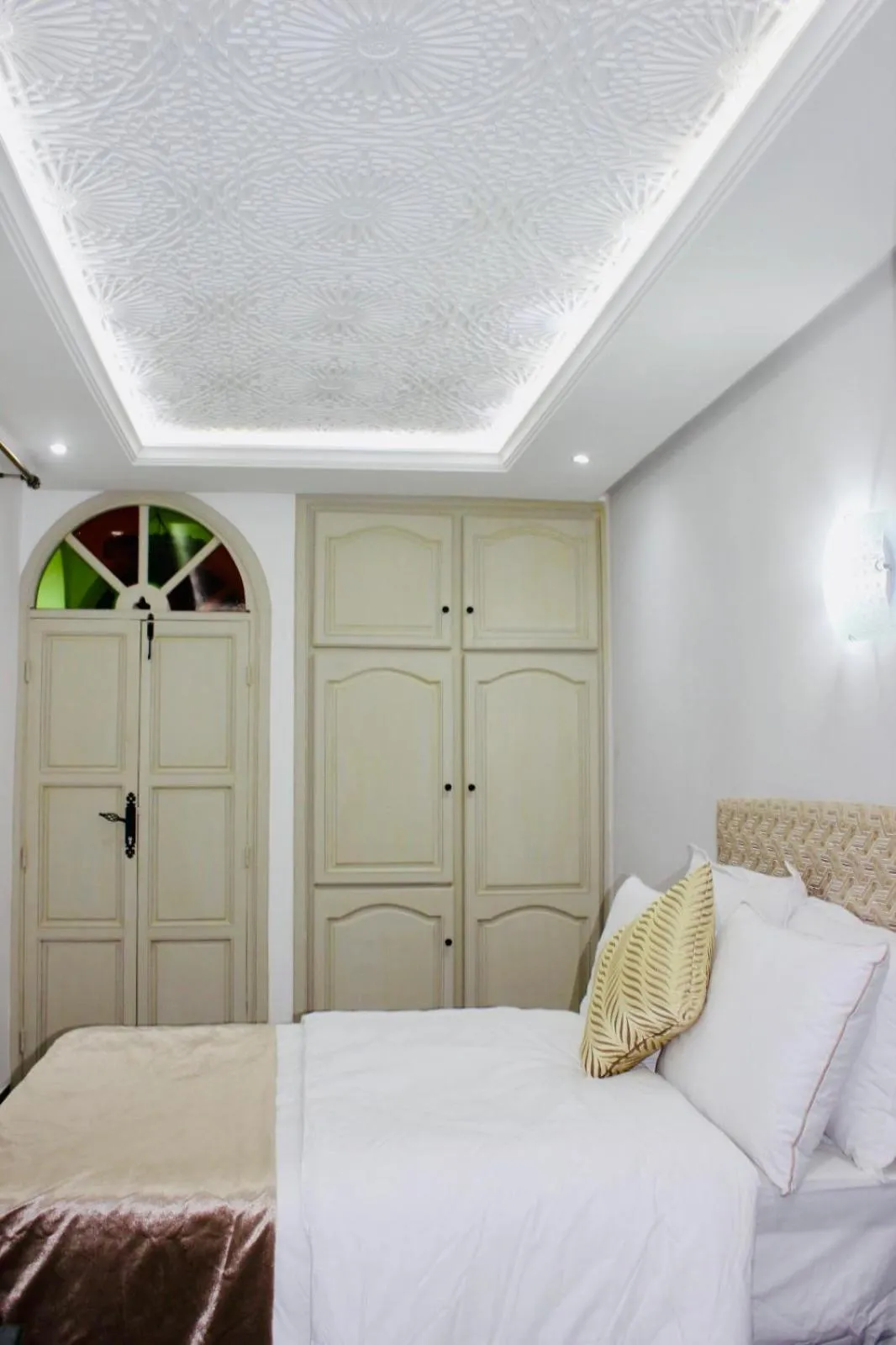 Bed in DAR Riad Jomana