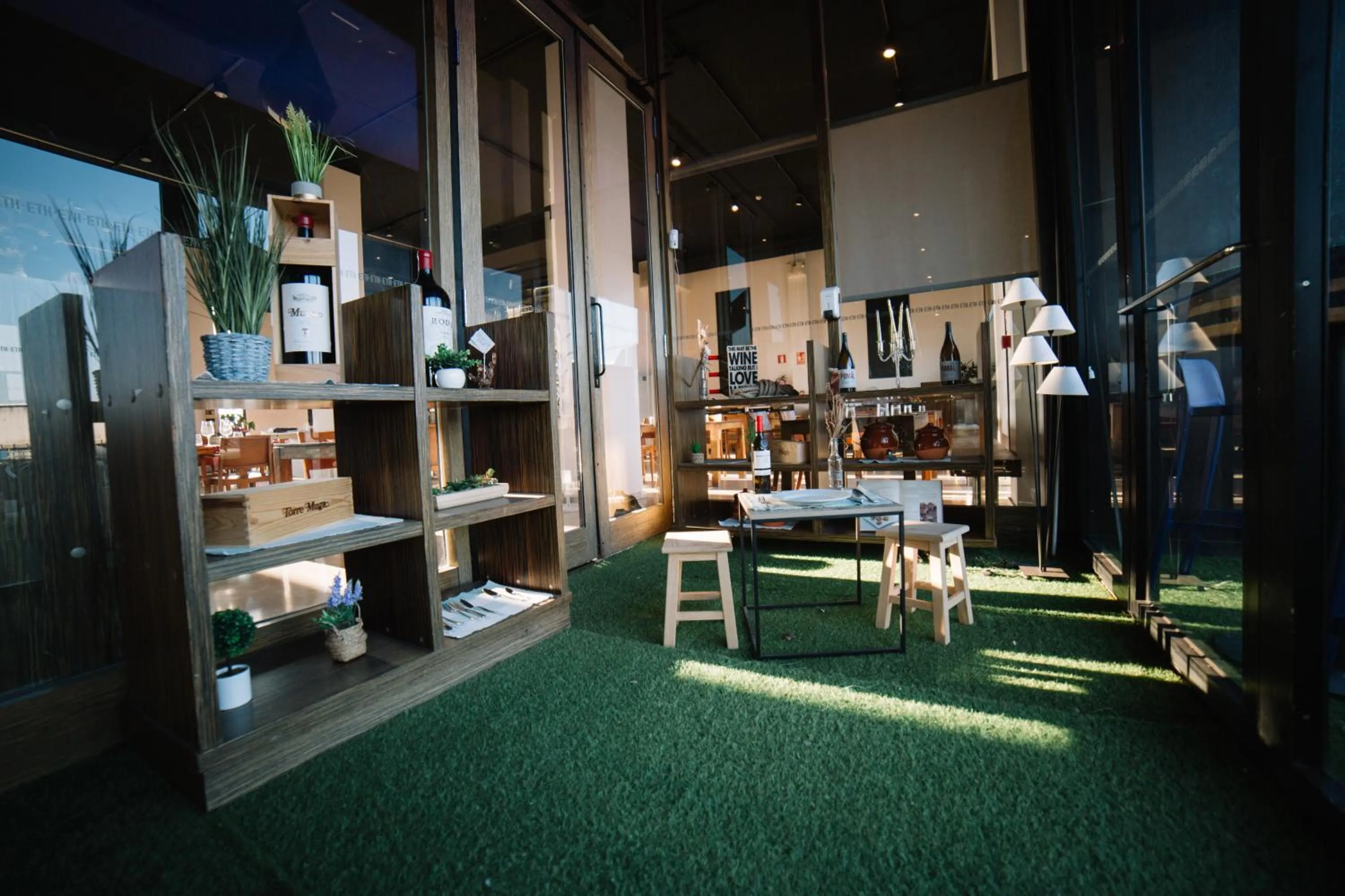 Seating area in ETH Rioja