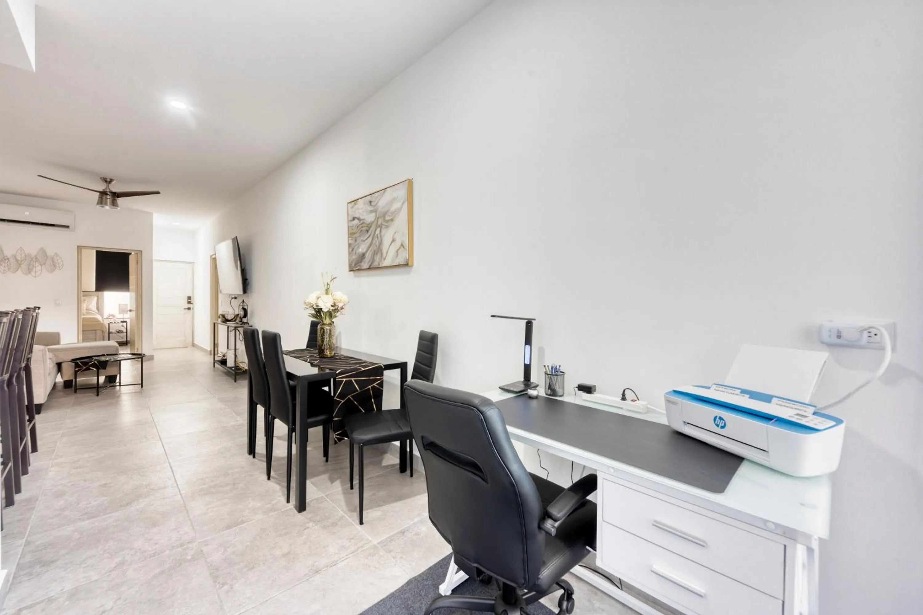 Living room in Pedregal Towers