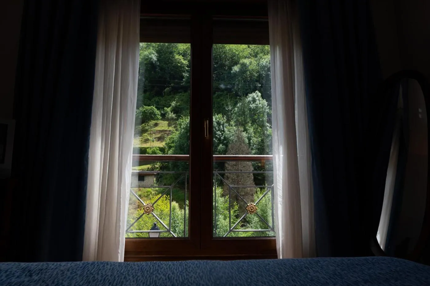 Garden view in Hotel las Cruces