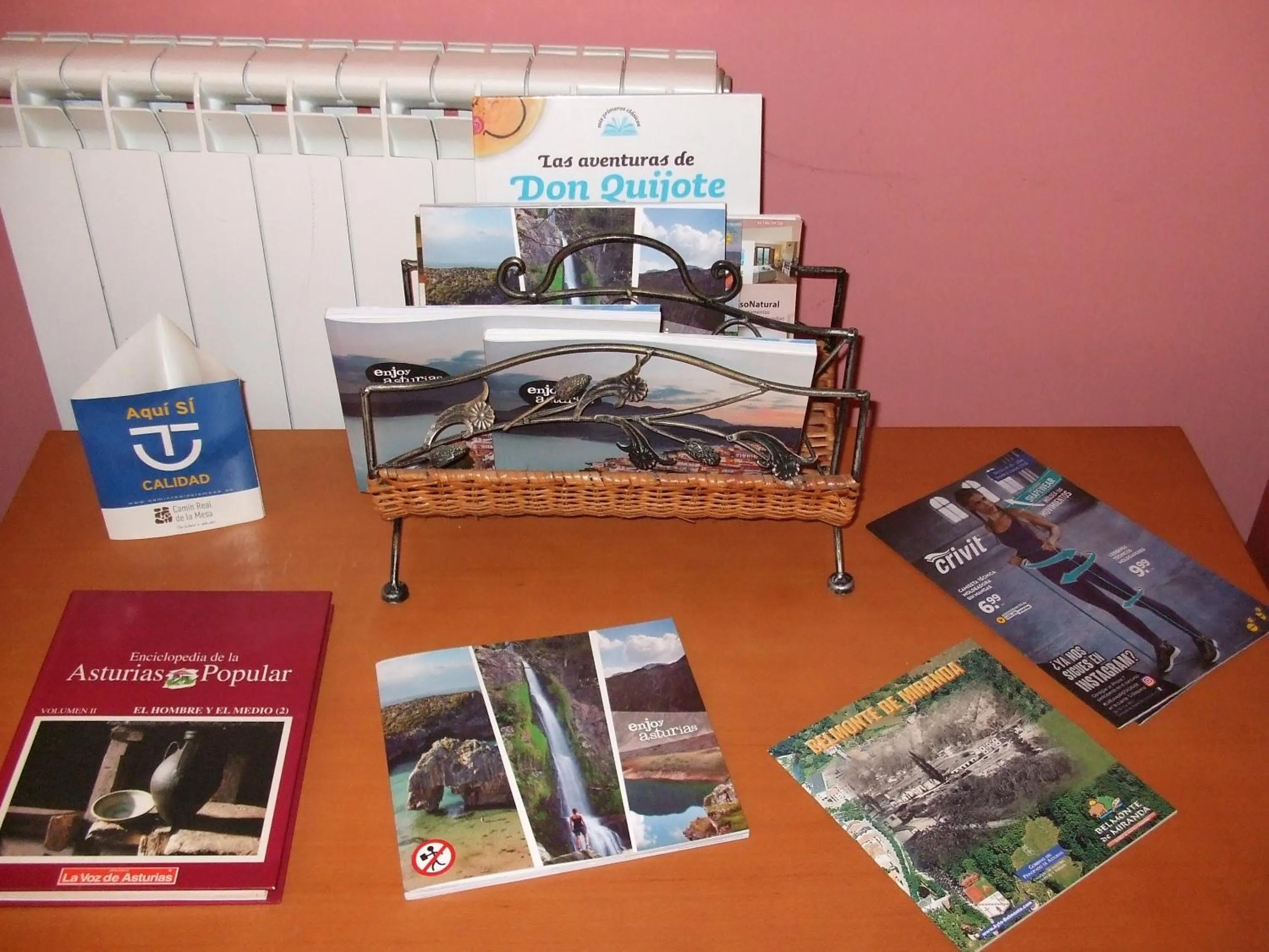 Lobby or reception in Hotel las Cruces