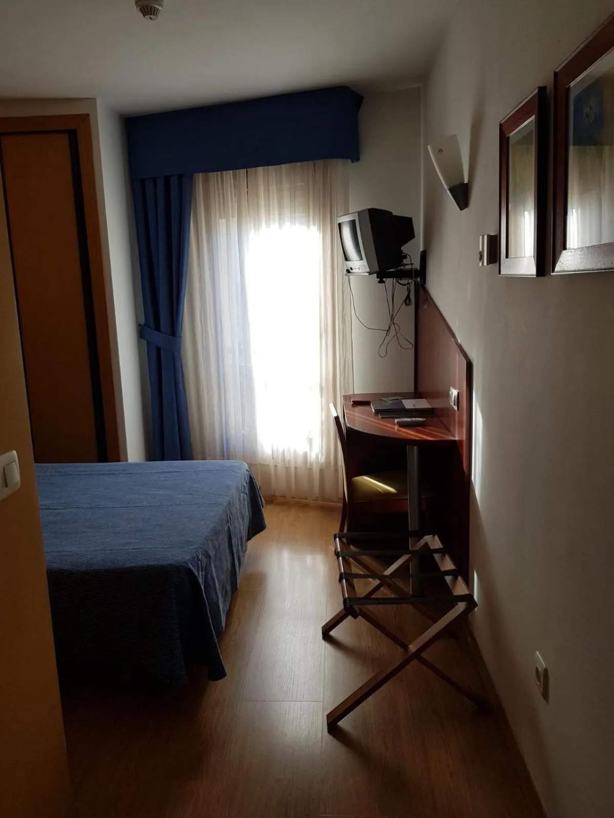 Decorative detail, Bed in Hotel las Cruces