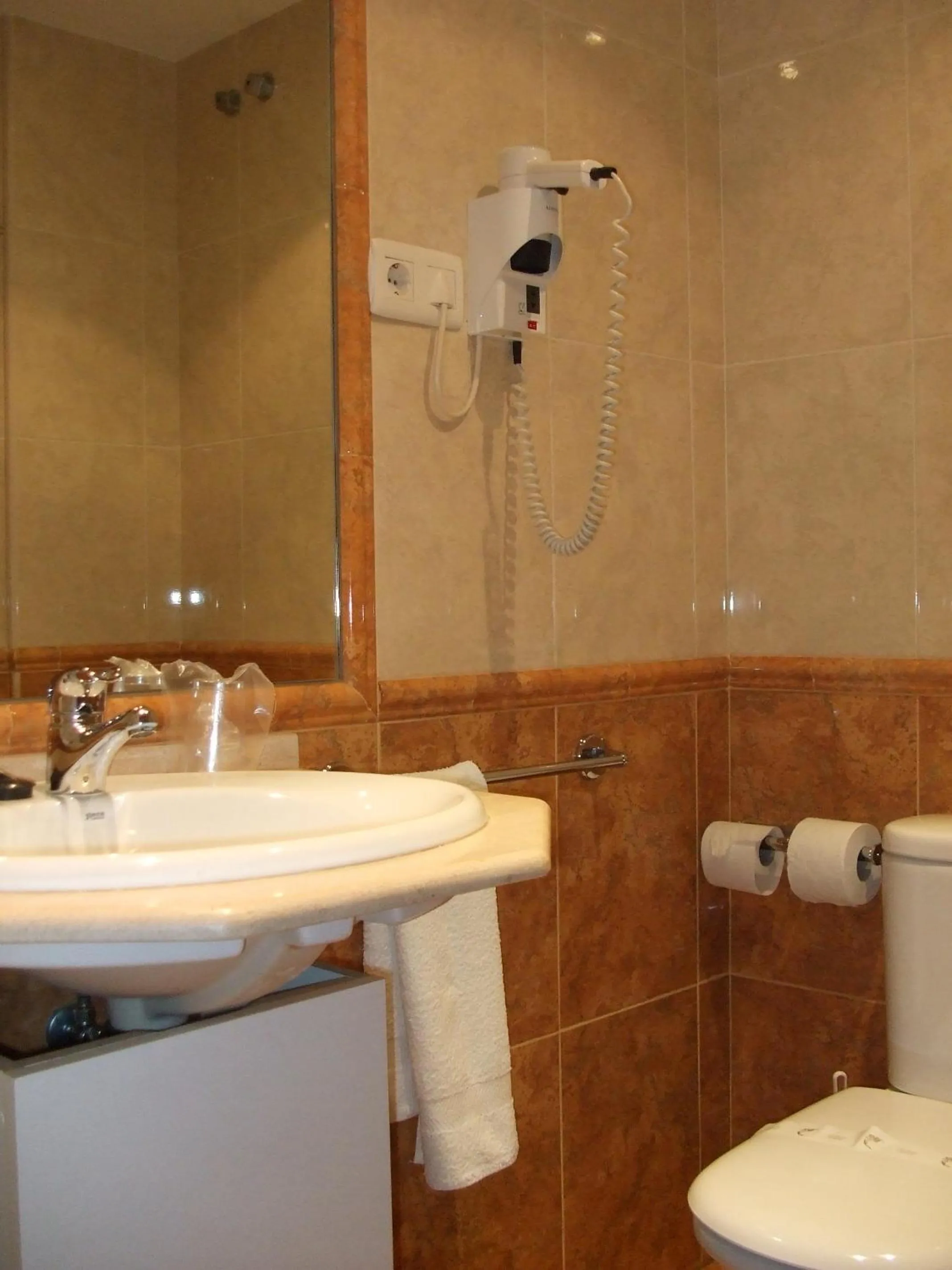 Bathroom in Hotel las Cruces