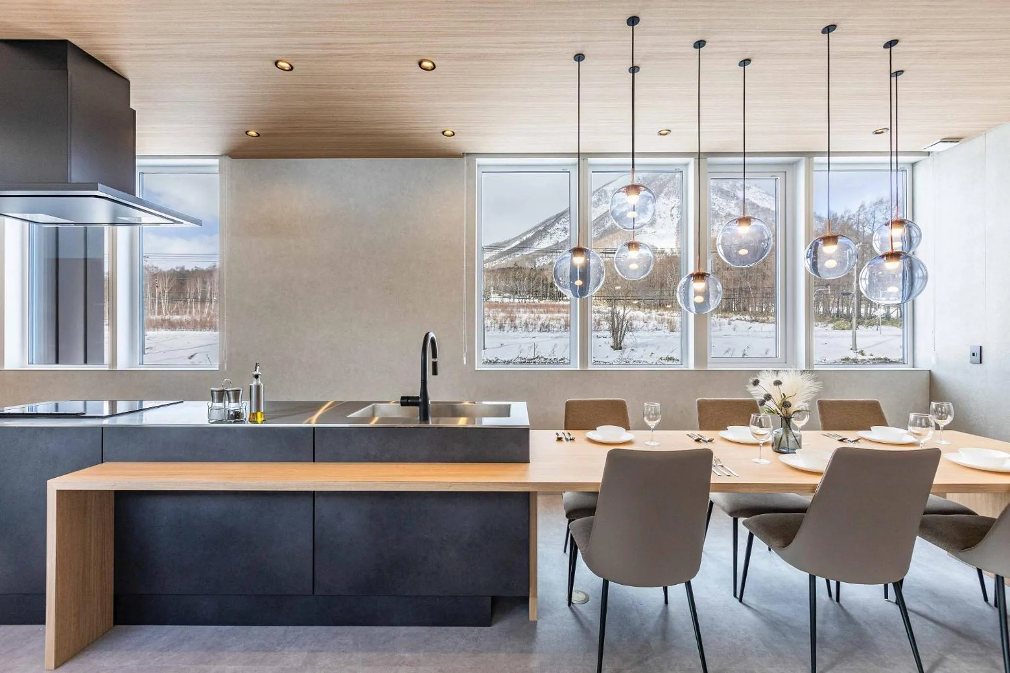 Kitchen or kitchenette in Japavista Rusutsu