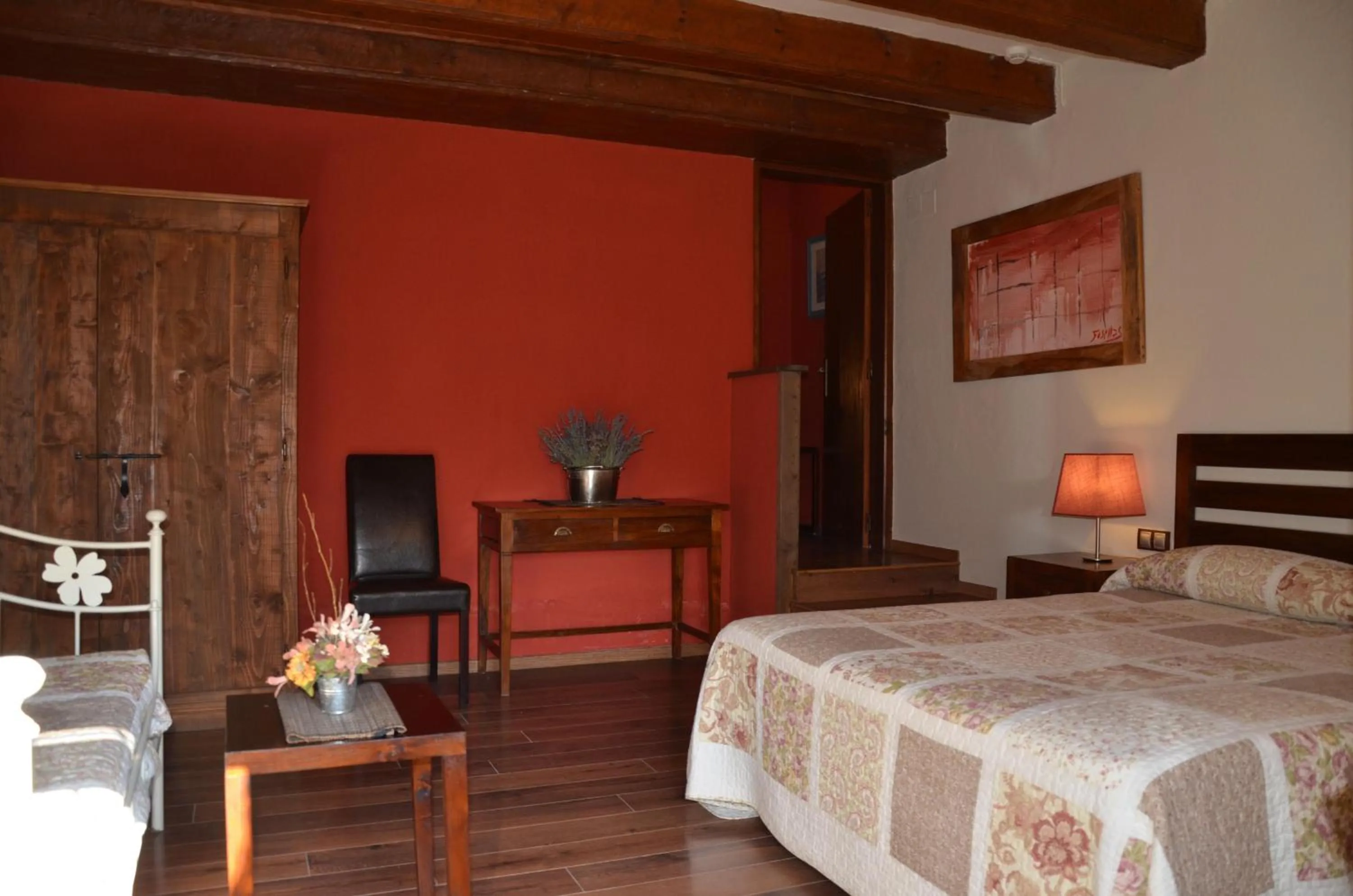 Photo of the whole room, Bed in Hotel Galena Mas Comangau