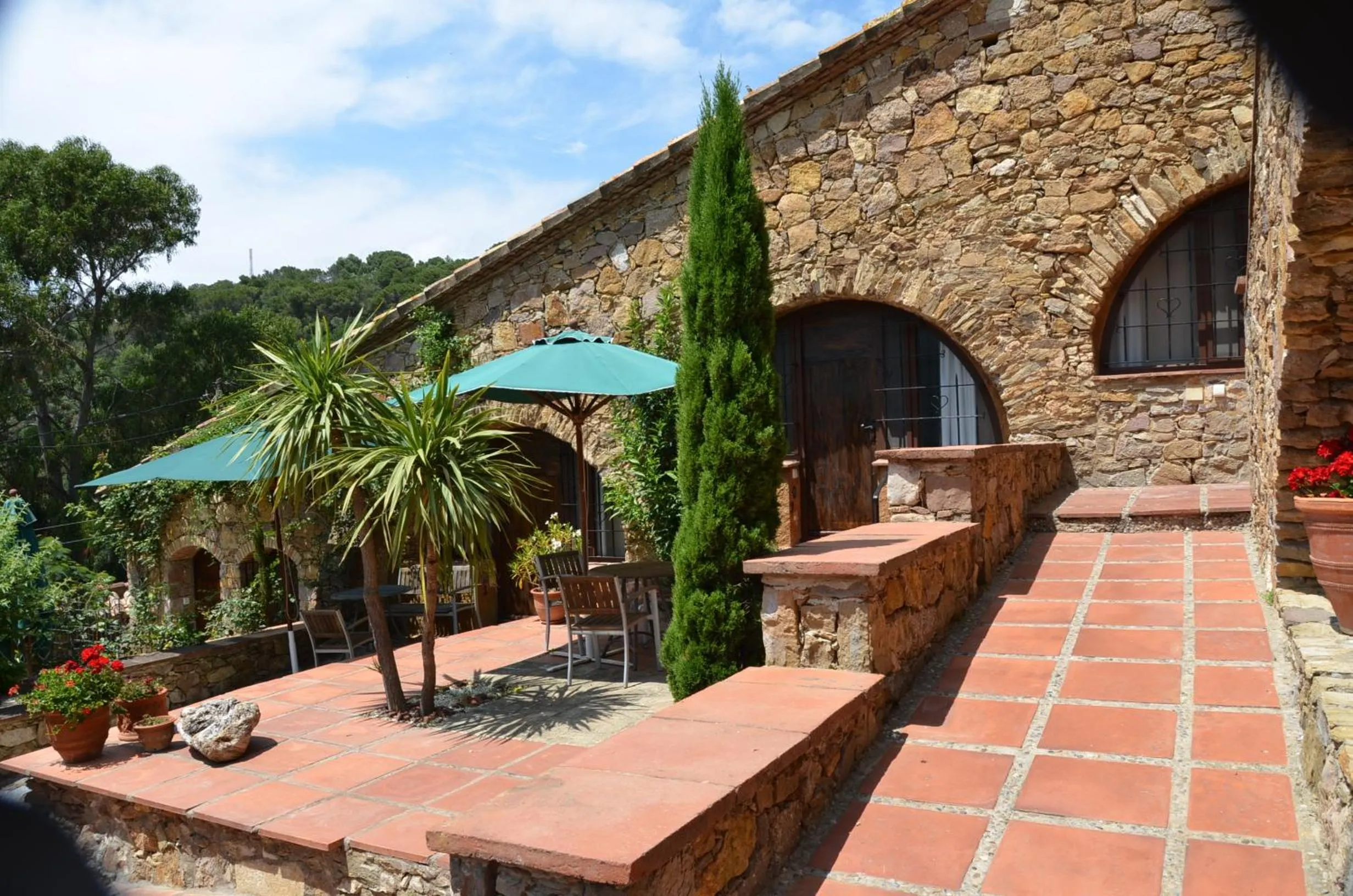 Property building in Hotel Galena Mas Comangau