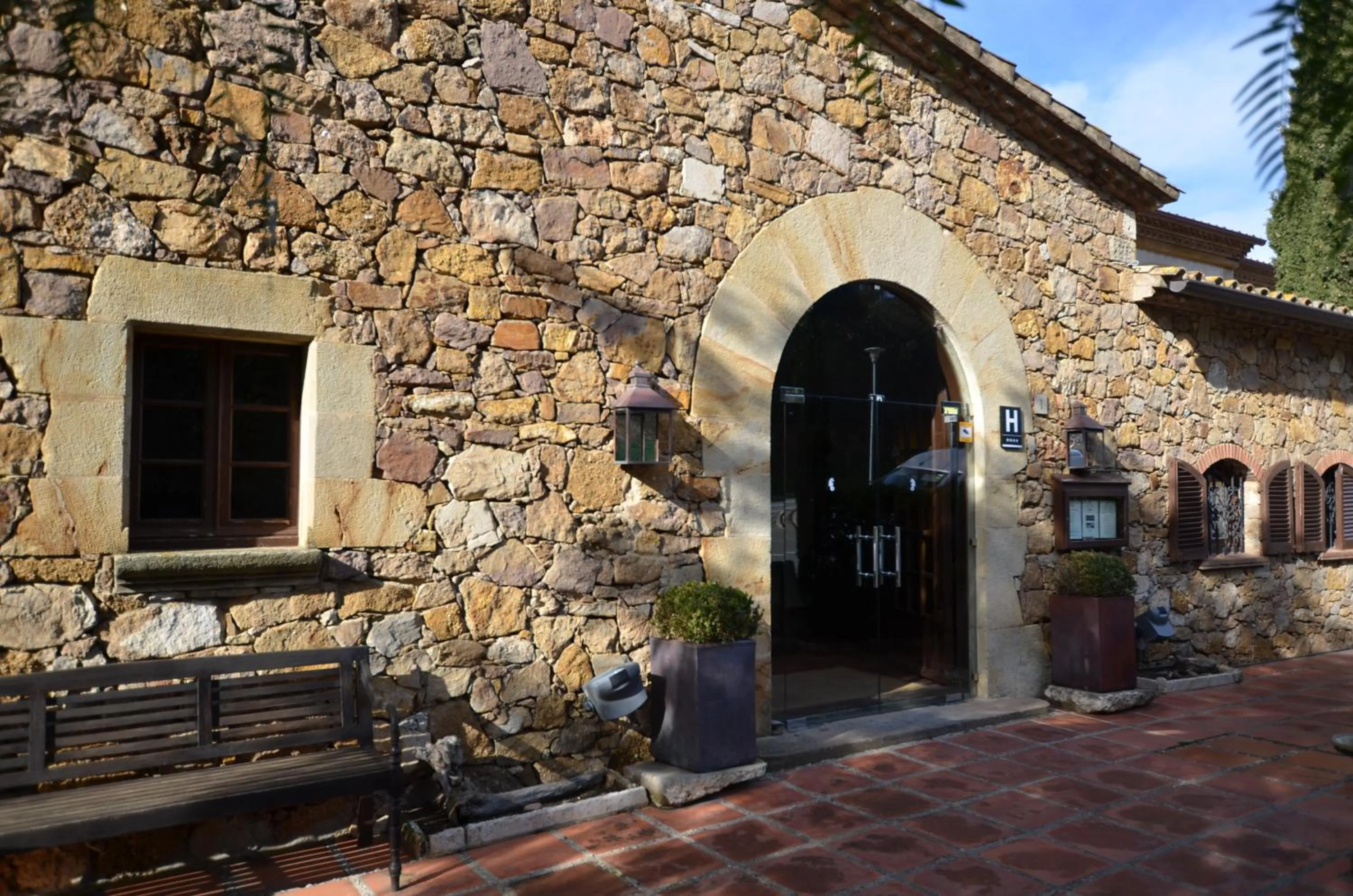 Decorative detail in Hotel Galena Mas Comangau