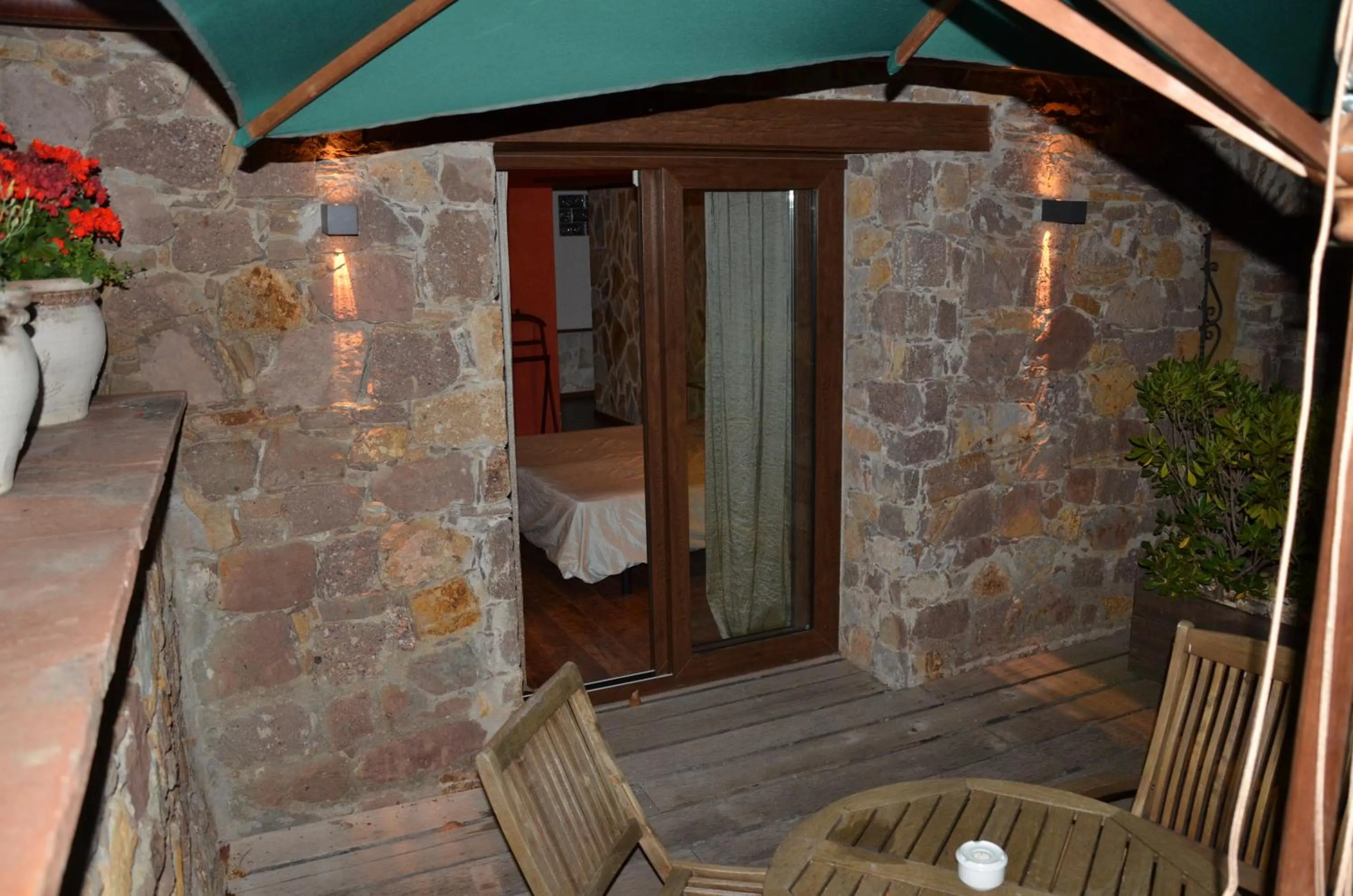 Balcony/Terrace in Hotel Galena Mas Comangau