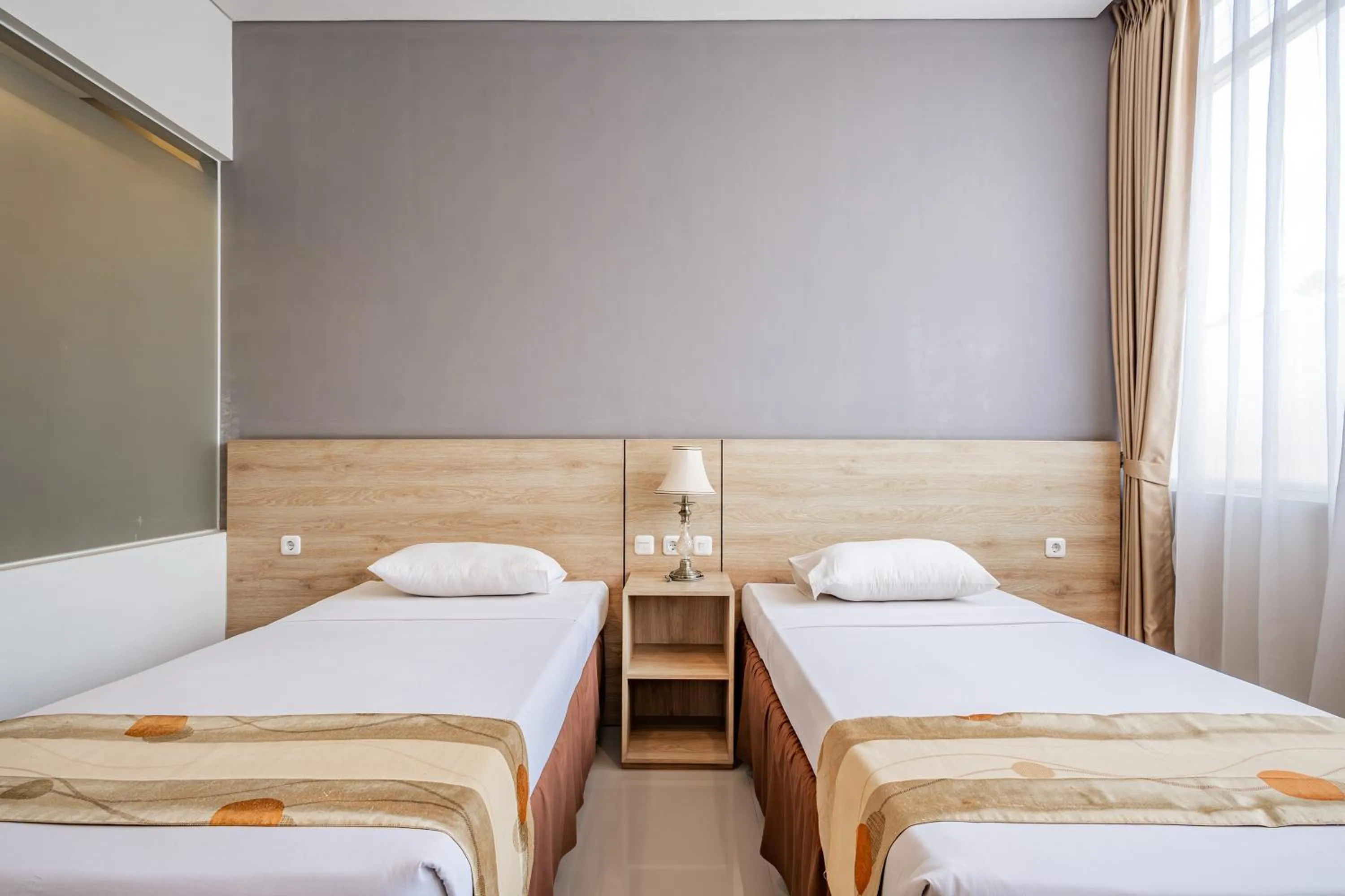 Bed in Hotel Pesona Ciwidey