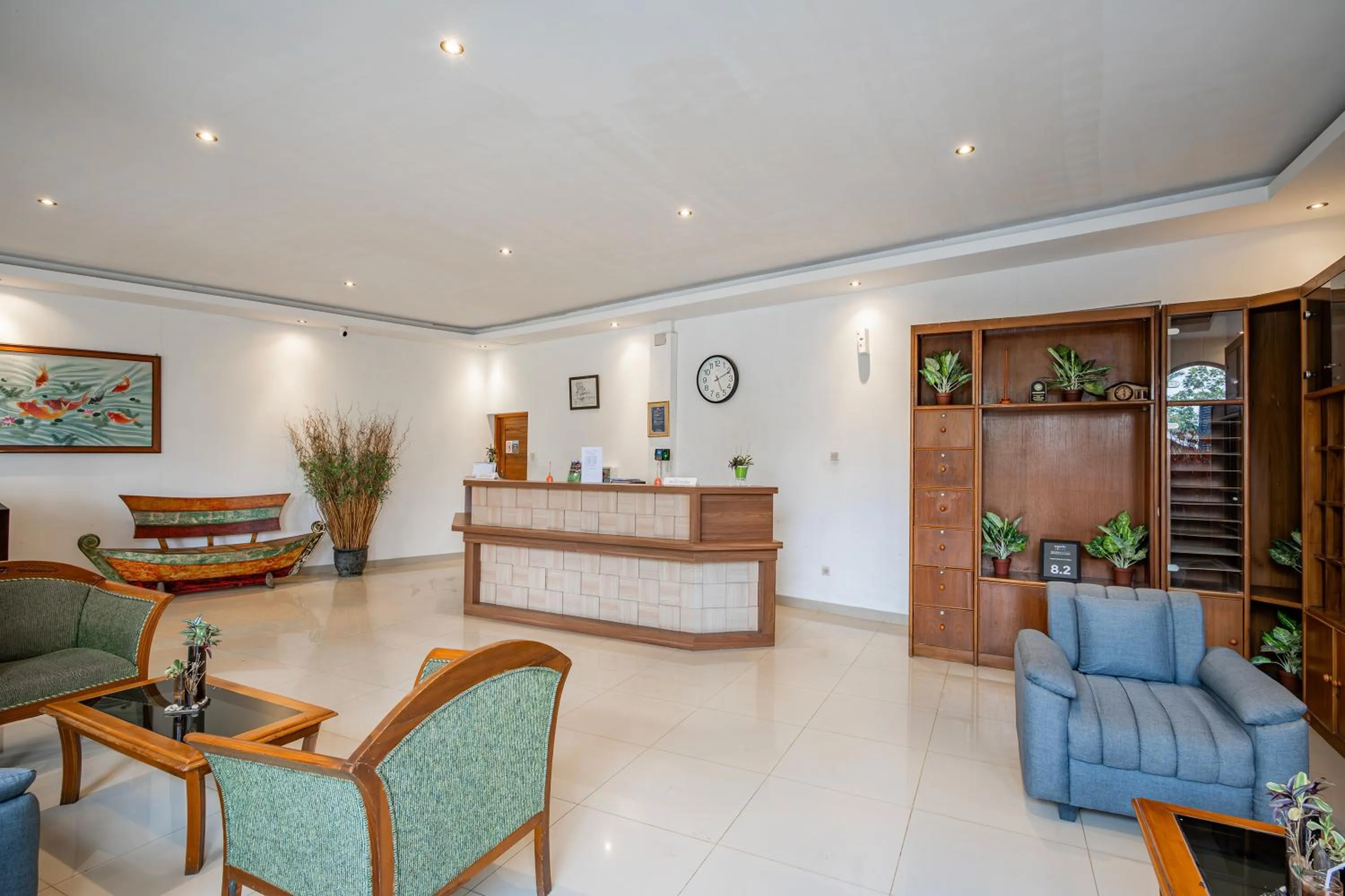 Lobby or reception in Hotel Pesona Ciwidey