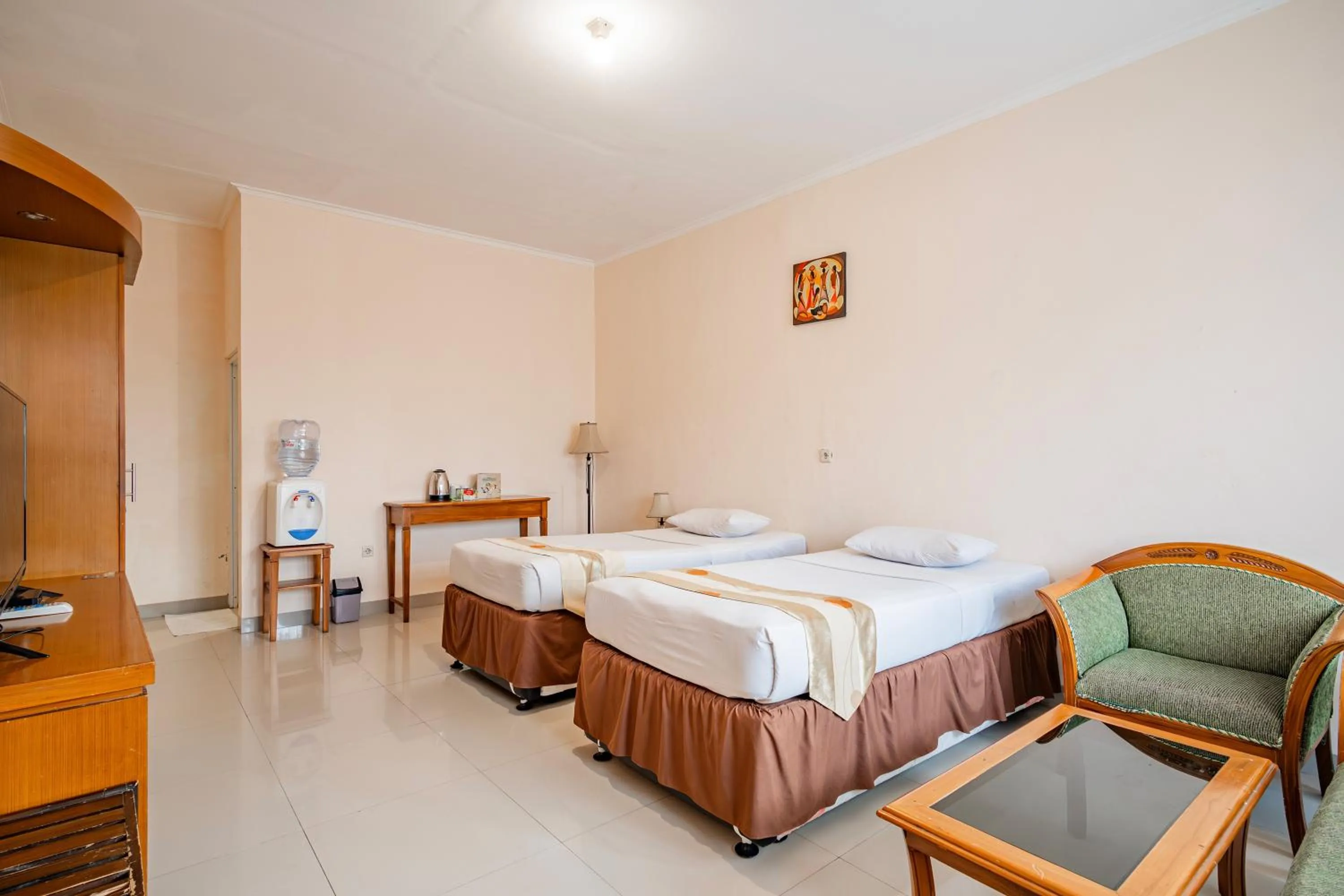 Bed in Hotel Pesona Ciwidey